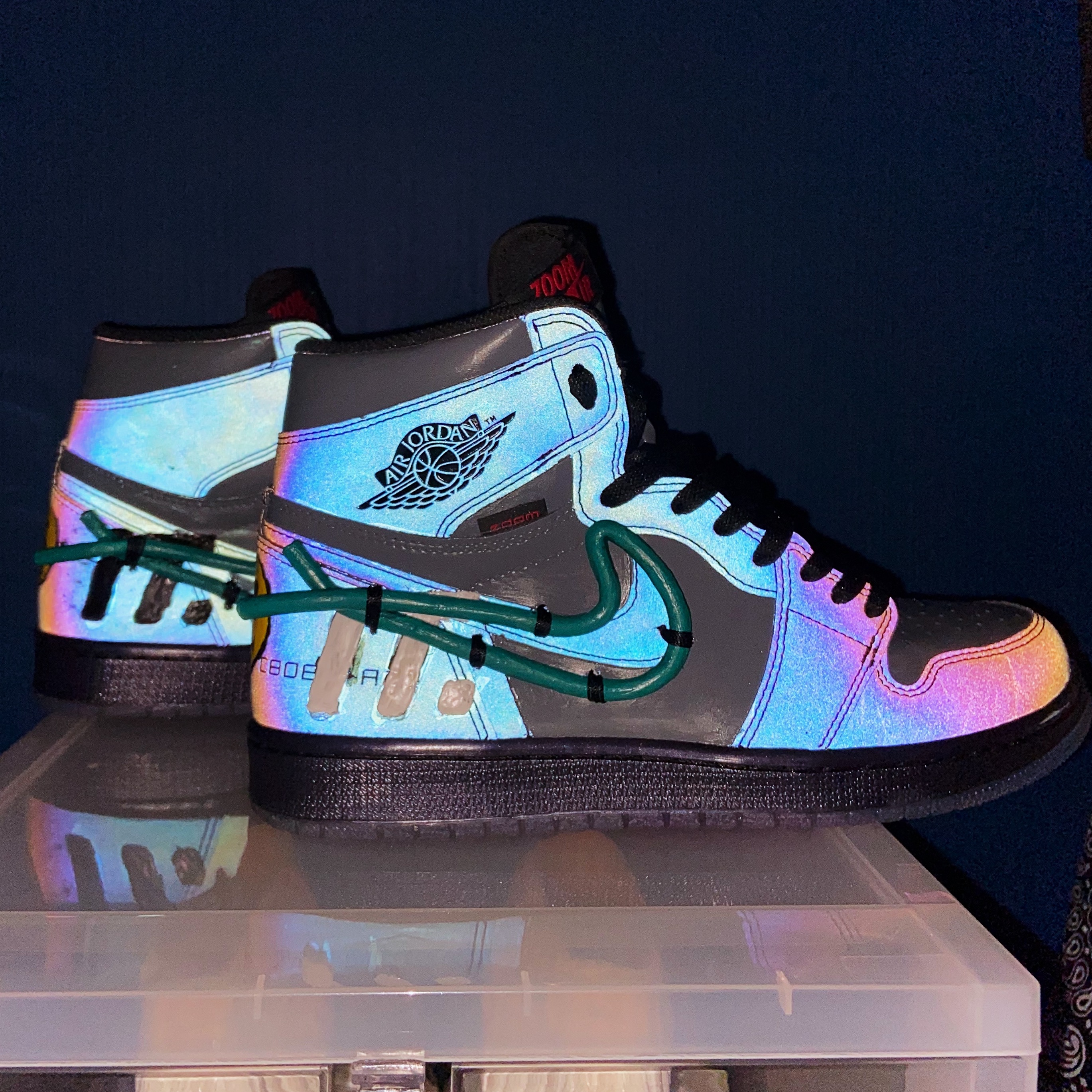 Jordan 1 Retro High Fearless Zoom 착용 스타일 - 3