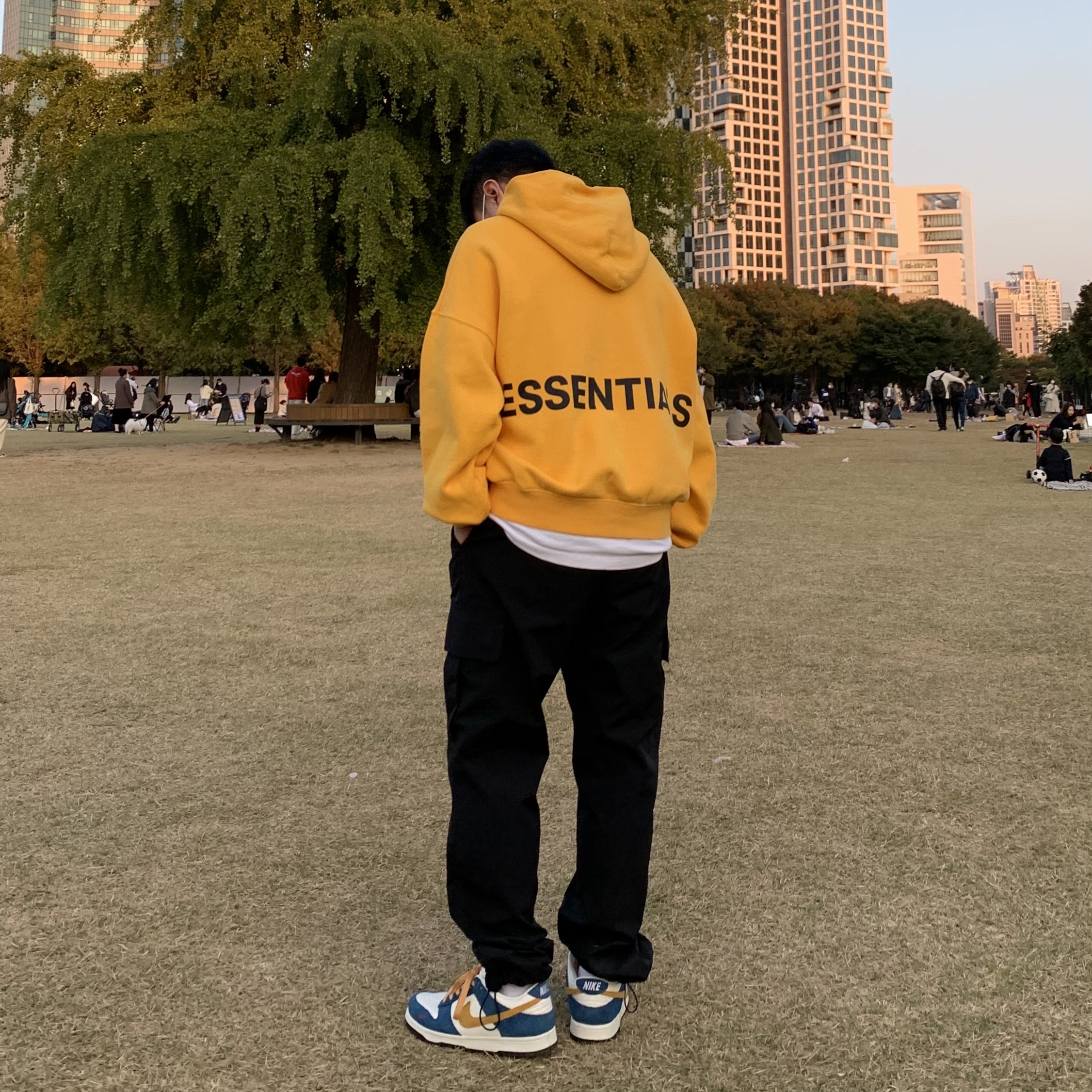Nike x Kasina Dunk Low 80's Bus 착용 스타일