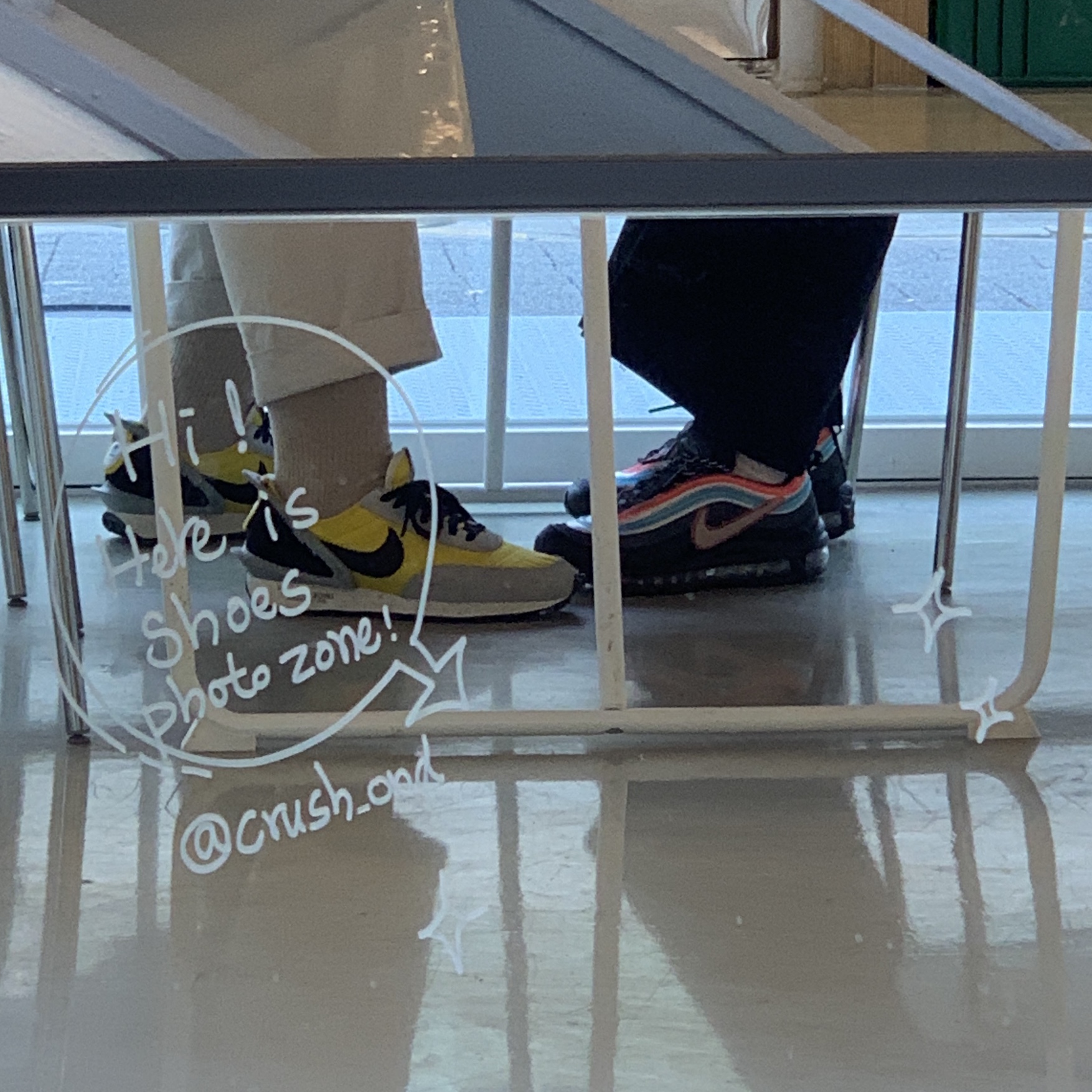 Nike x Undercover Daybreak Bright Citron, Nike Air Max 97 Neon Seoul 착용 스타일