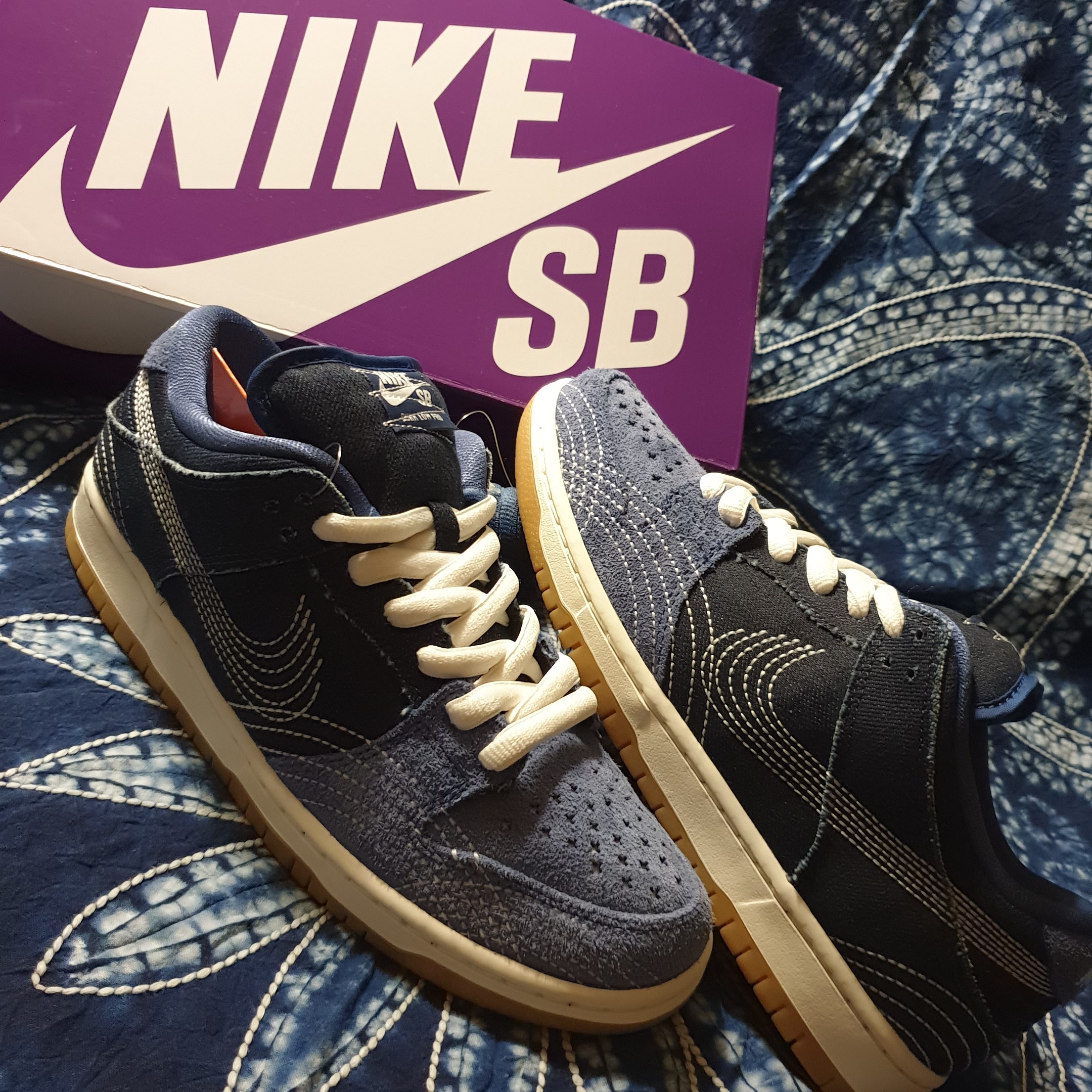 Nike SB Dunk Low Pro Mystic Navy 착용 스타일