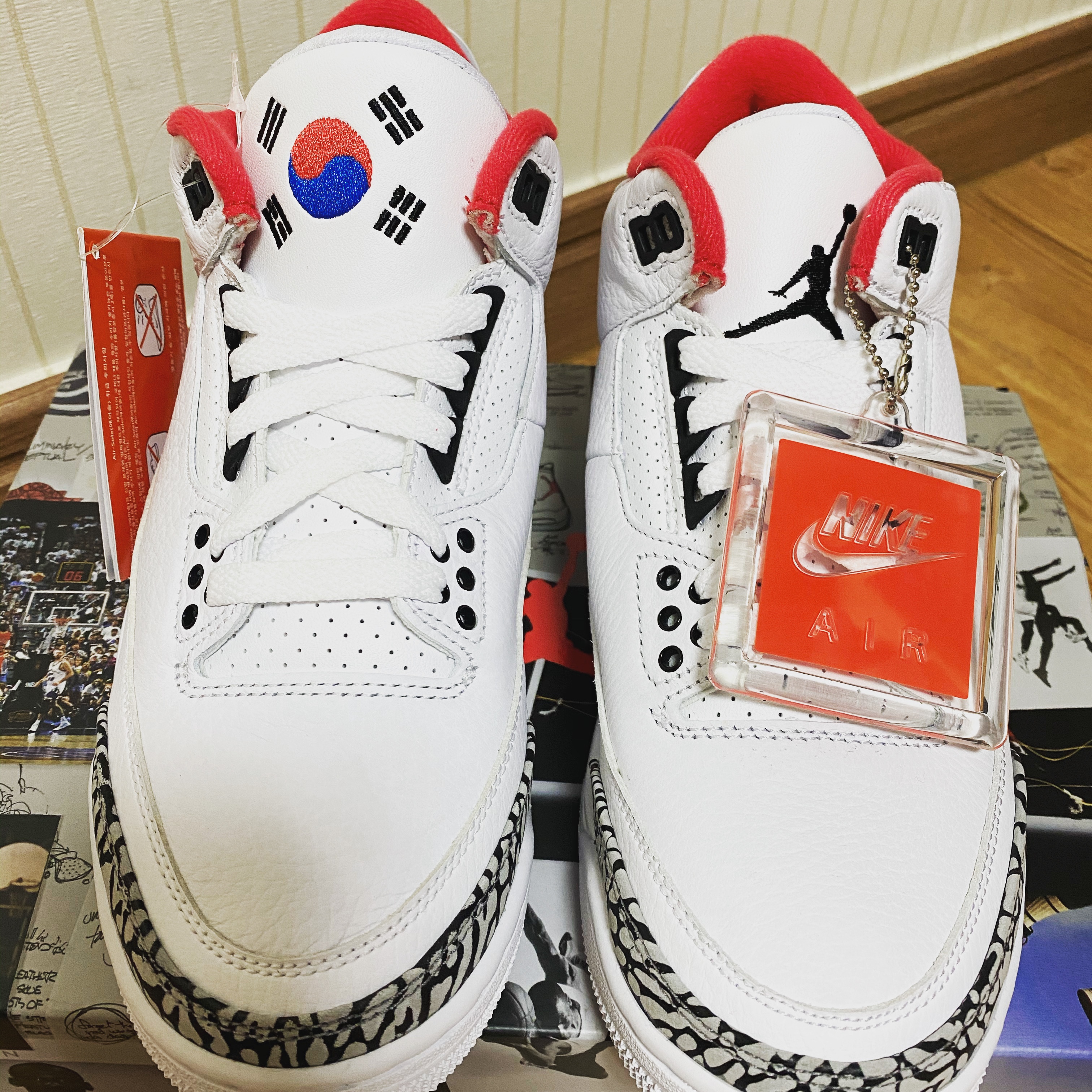(W) Jordan 3 Retro Seoul 착용 스타일