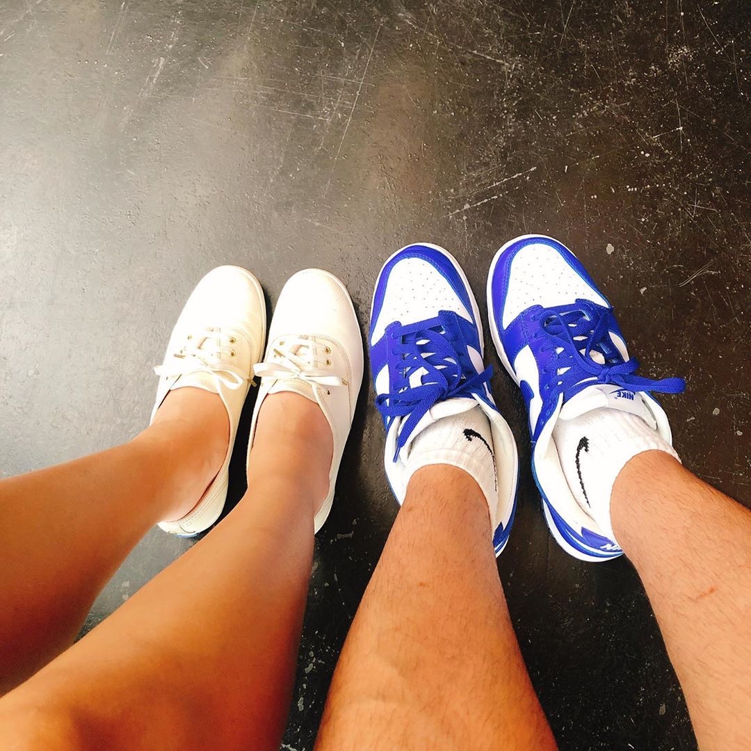 Nike Dunk Low SP Kentucky 2020 착용 스타일 - 3