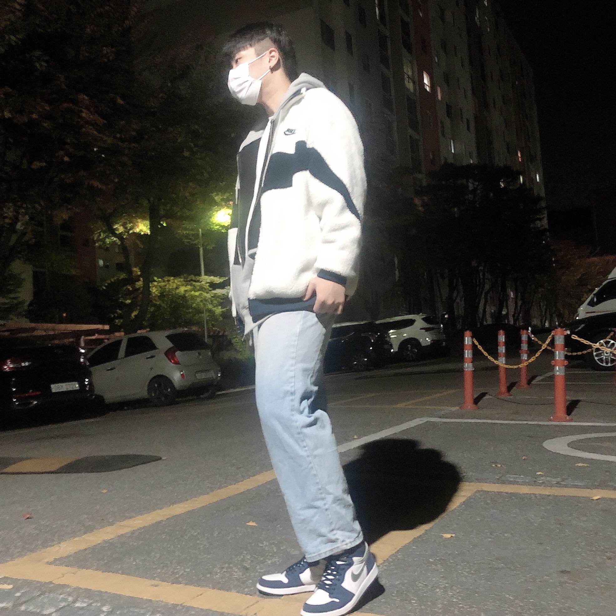 Jordan 1 Retro High OG CO.JP Midnight Navy 착용 스타일