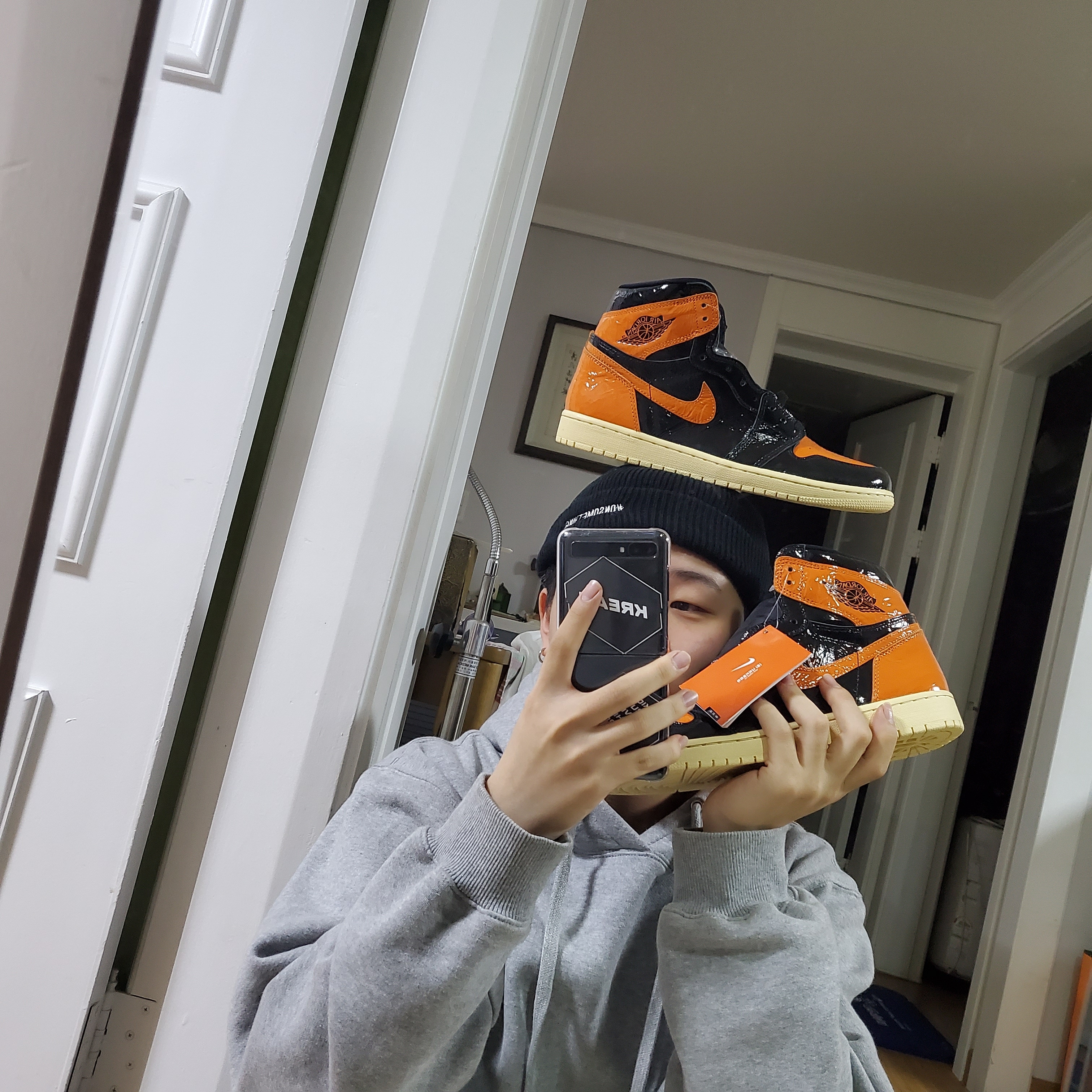 Jordan 1 Retro High Shattered Backboard 3.0 착용 스타일