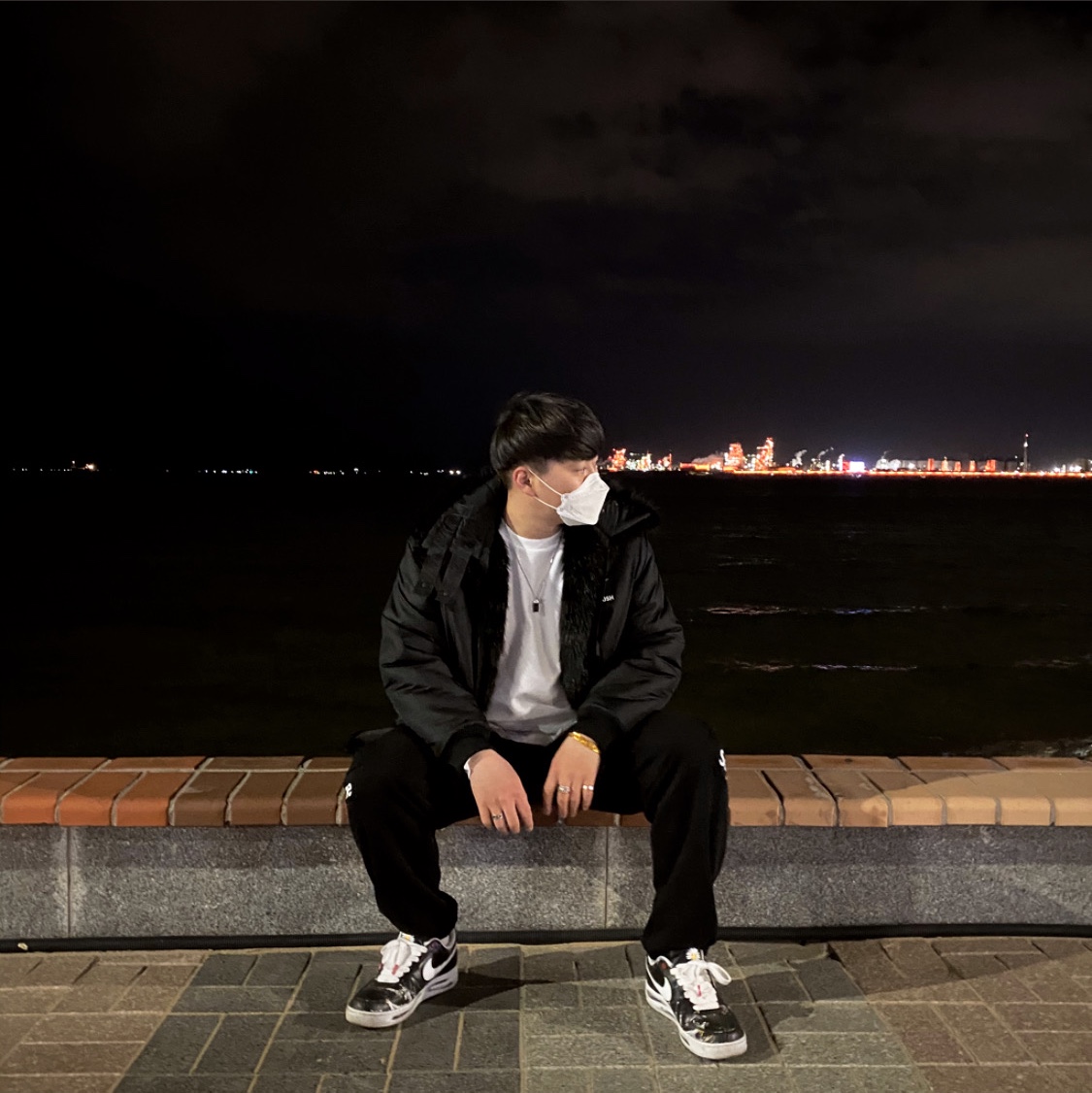 Nike x Peaceminusone Air Force 1 Low Para-Noise 착용 스타일