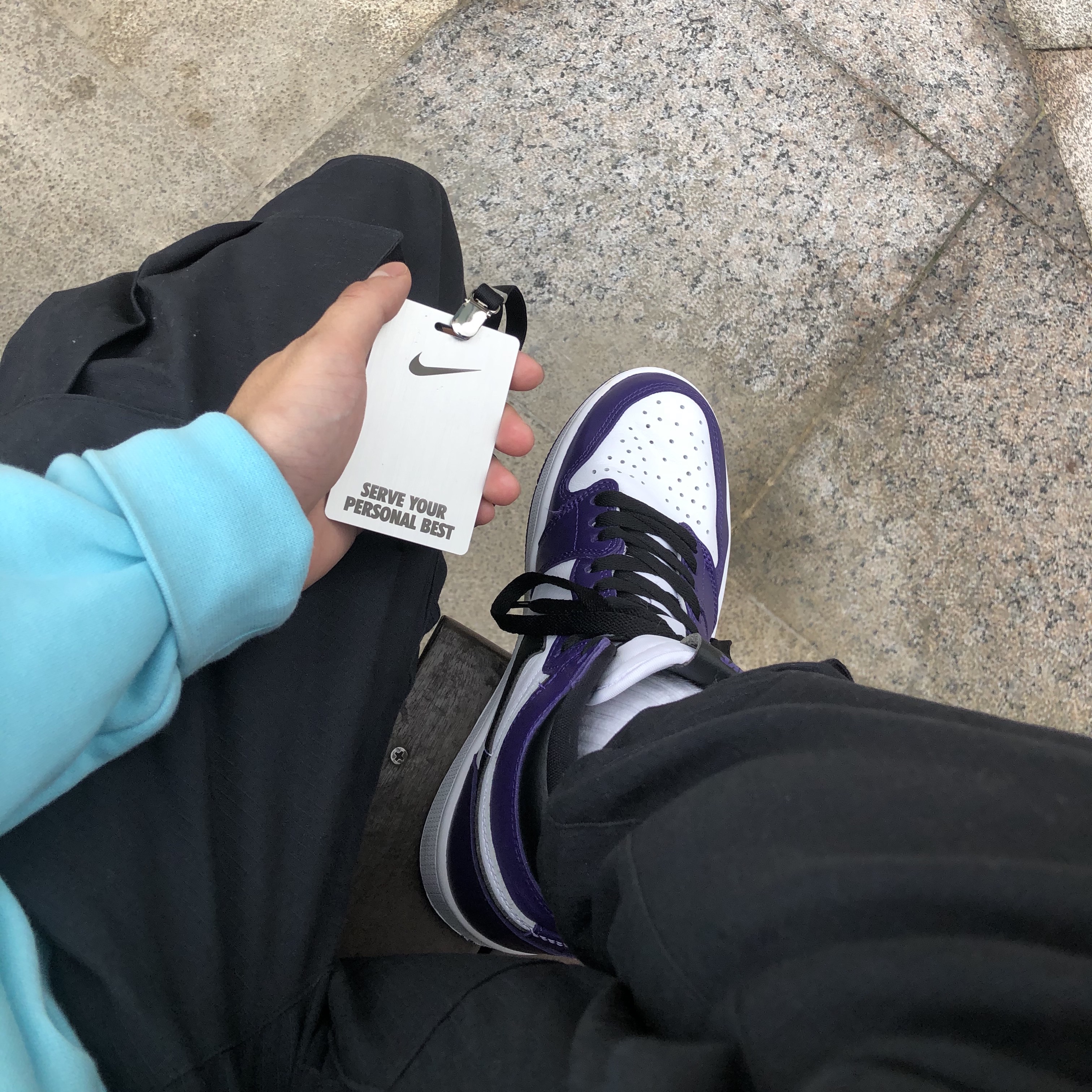 Jordan 1 Retro High OG Court Purple 2020 착용 스타일