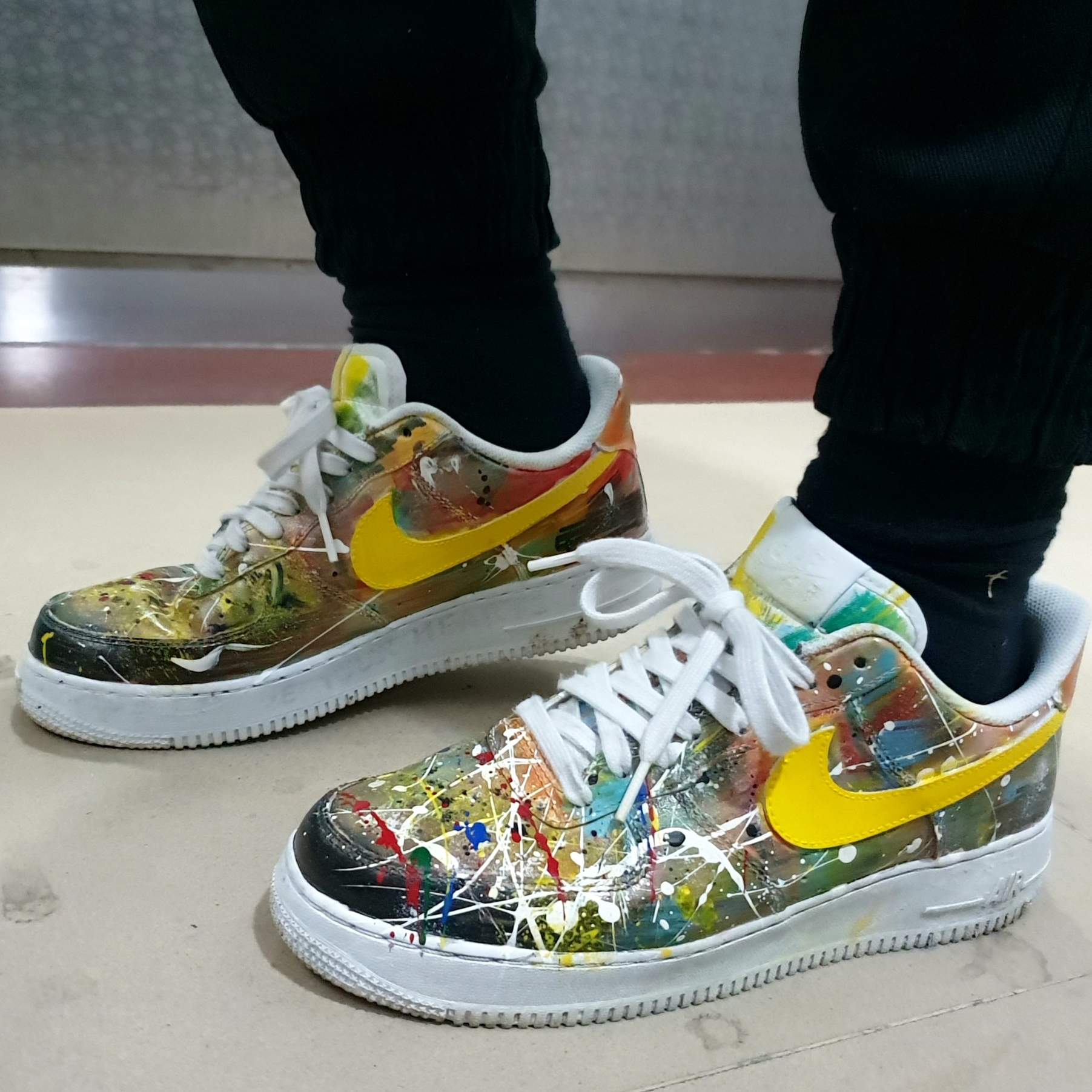 Nike Air Force 1 '07 Low White 착용 스타일