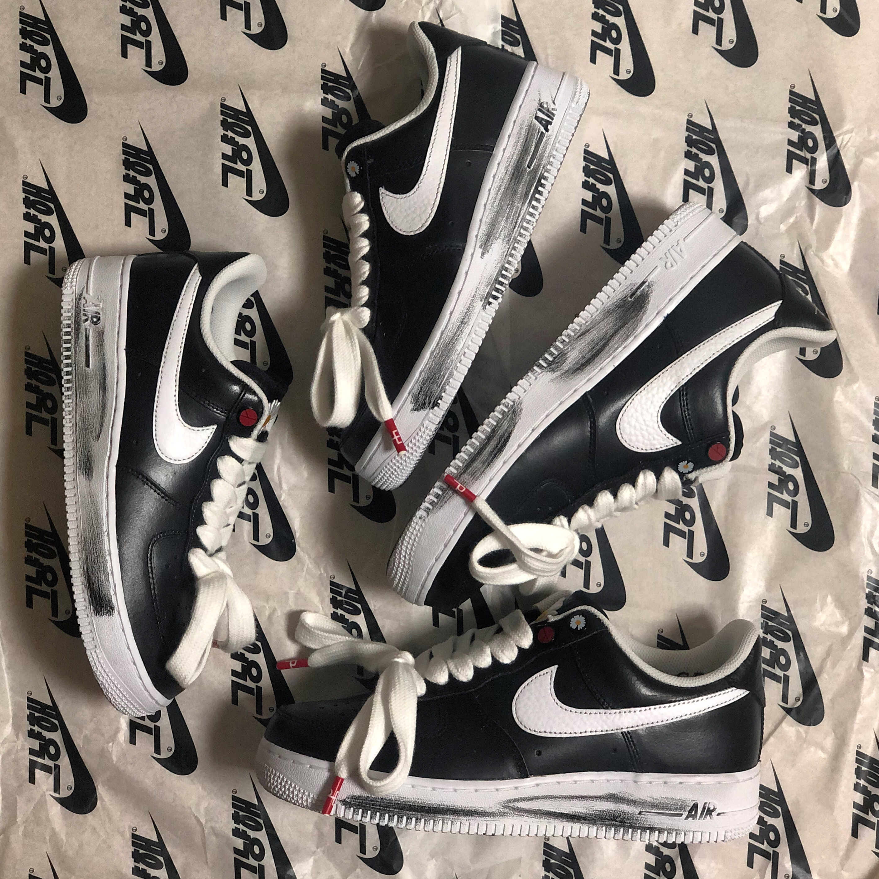 Nike x Peaceminusone Air Force 1 Low Para-Noise 착용 스타일