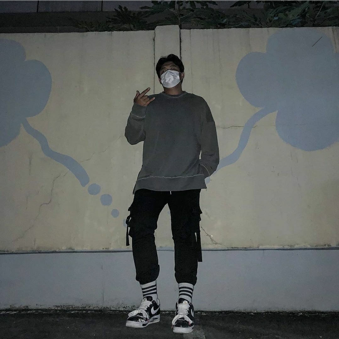 Nike x Peaceminusone Air Force 1 Low Para-Noise 착용 스타일