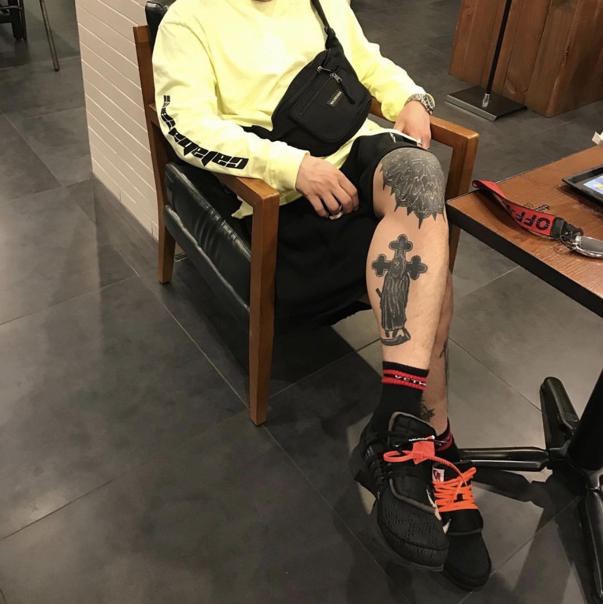Nike x Off-White Air Presto Black 착용 스타일