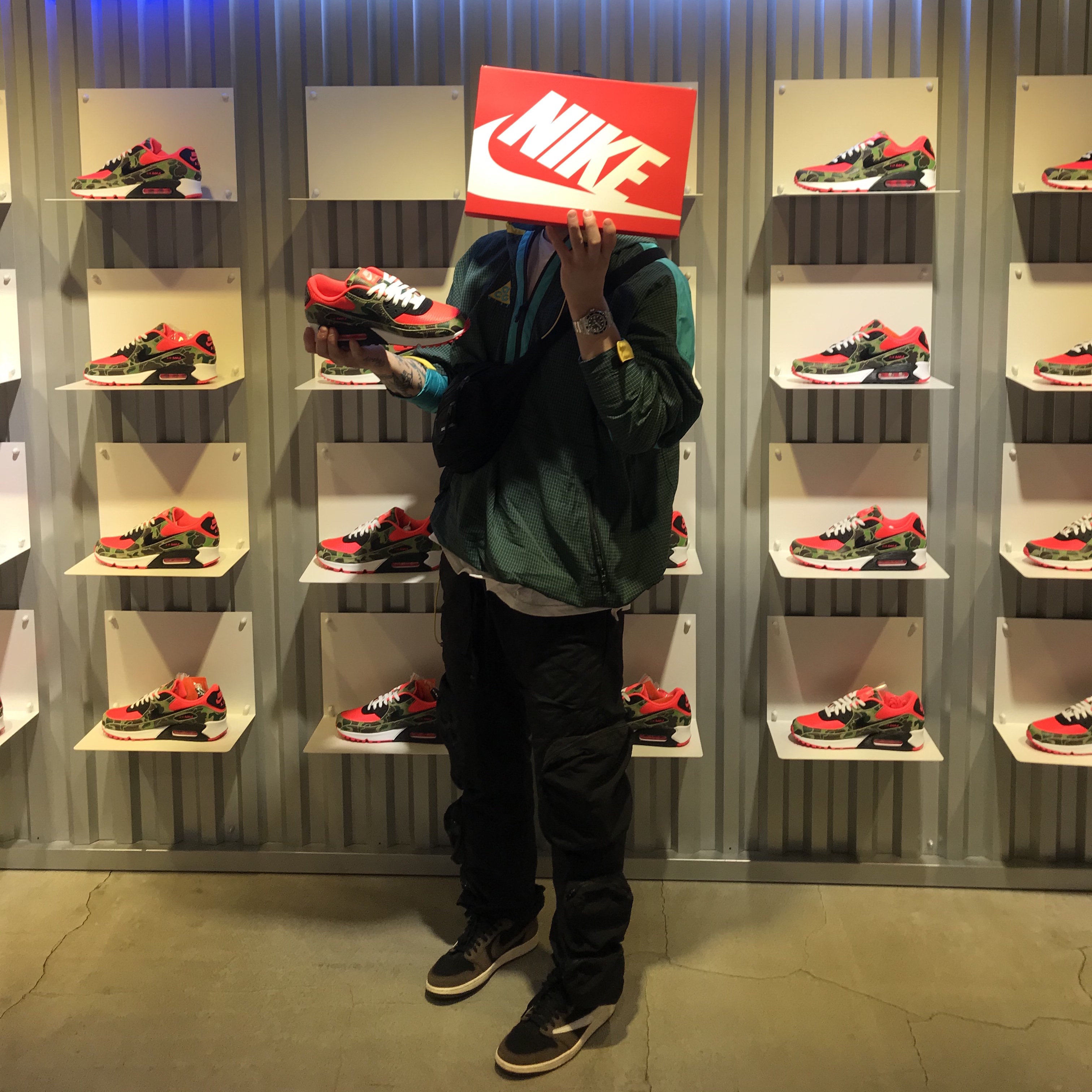 Jordan 1 x Travis Scott Retro Low OG SP Mocha 착용 스타일