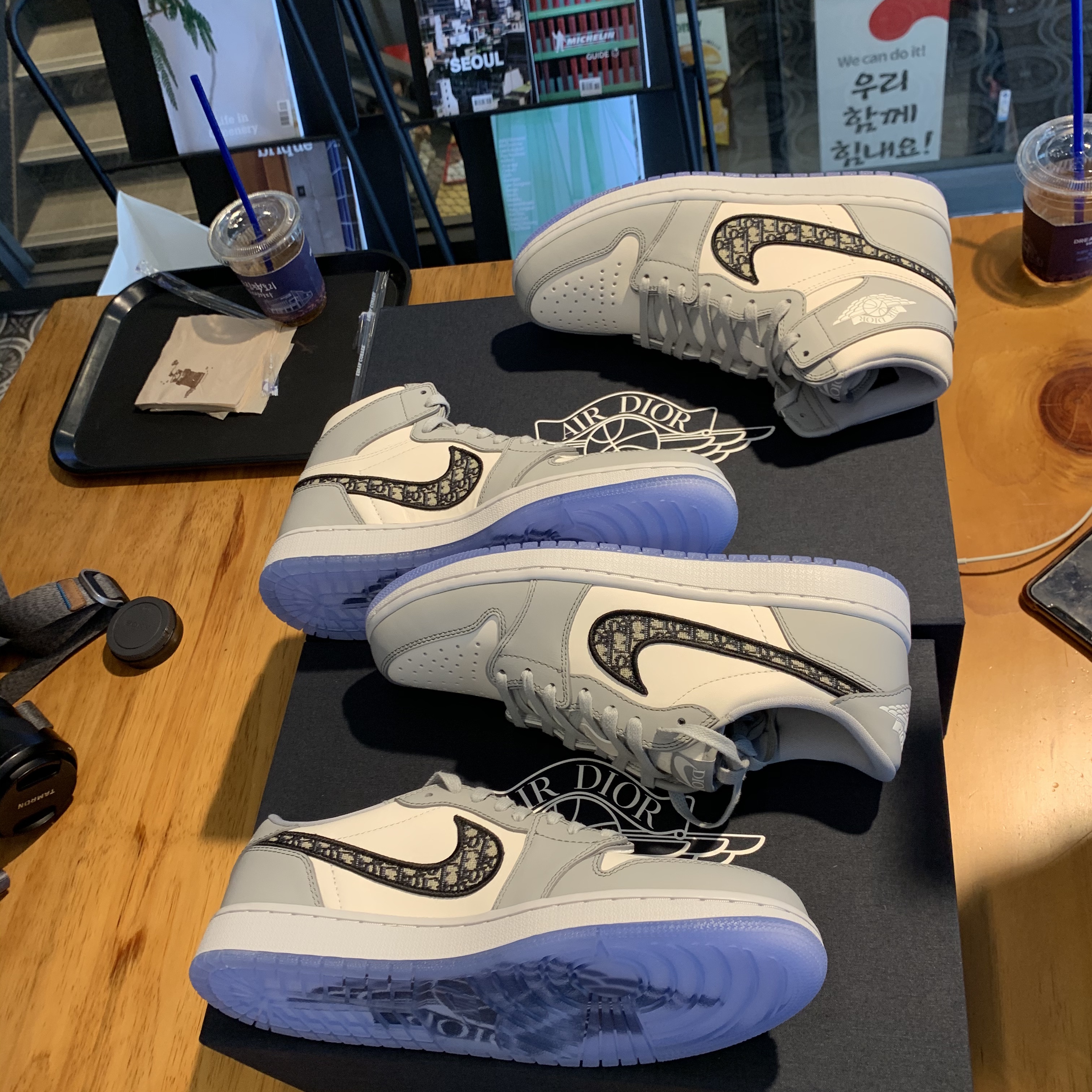 Jordan 1 x Dior High OG, Jordan 1 x Dior Low OG 착용 스타일