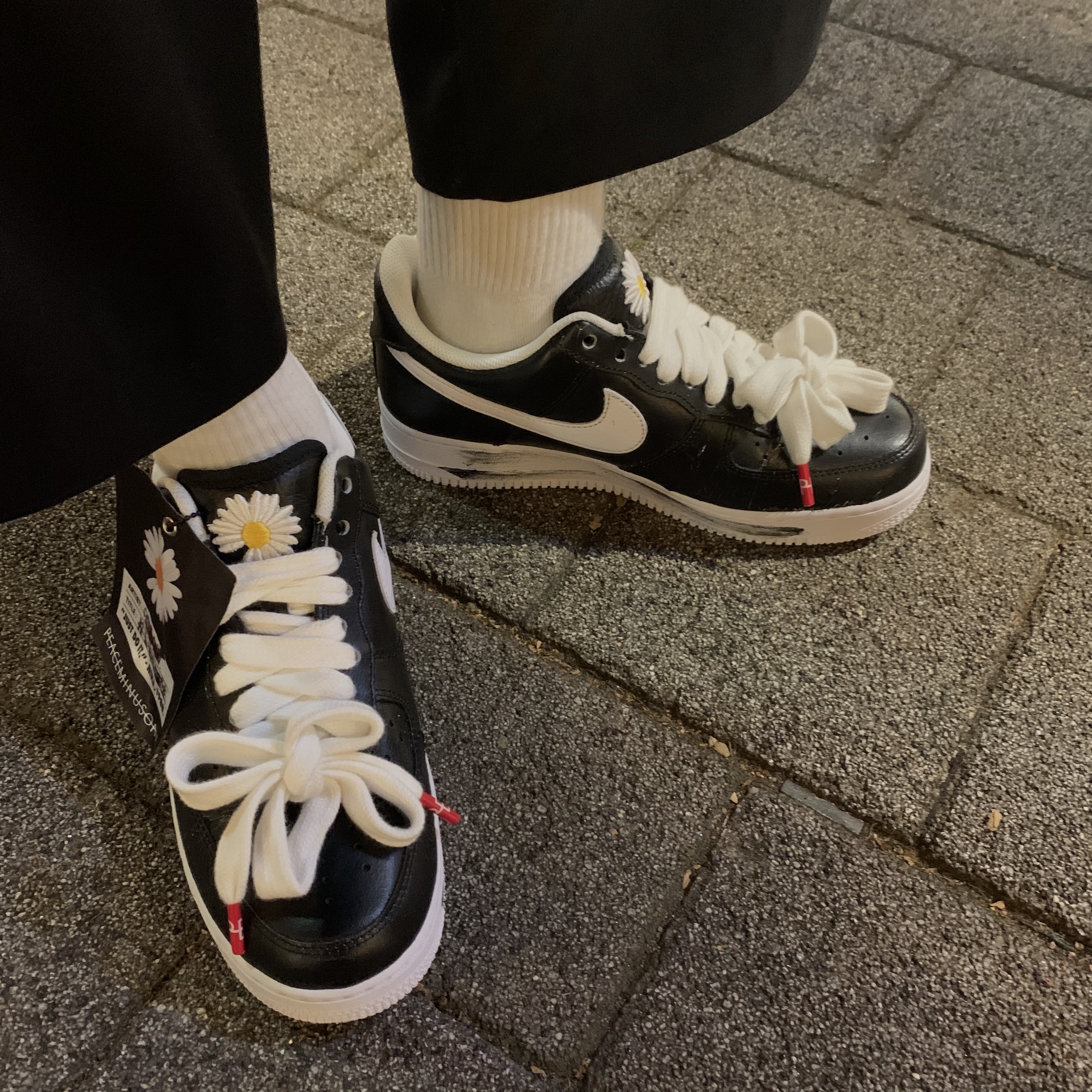 Nike x Peaceminusone Air Force 1 Low Para-Noise 착용 스타일 - 1