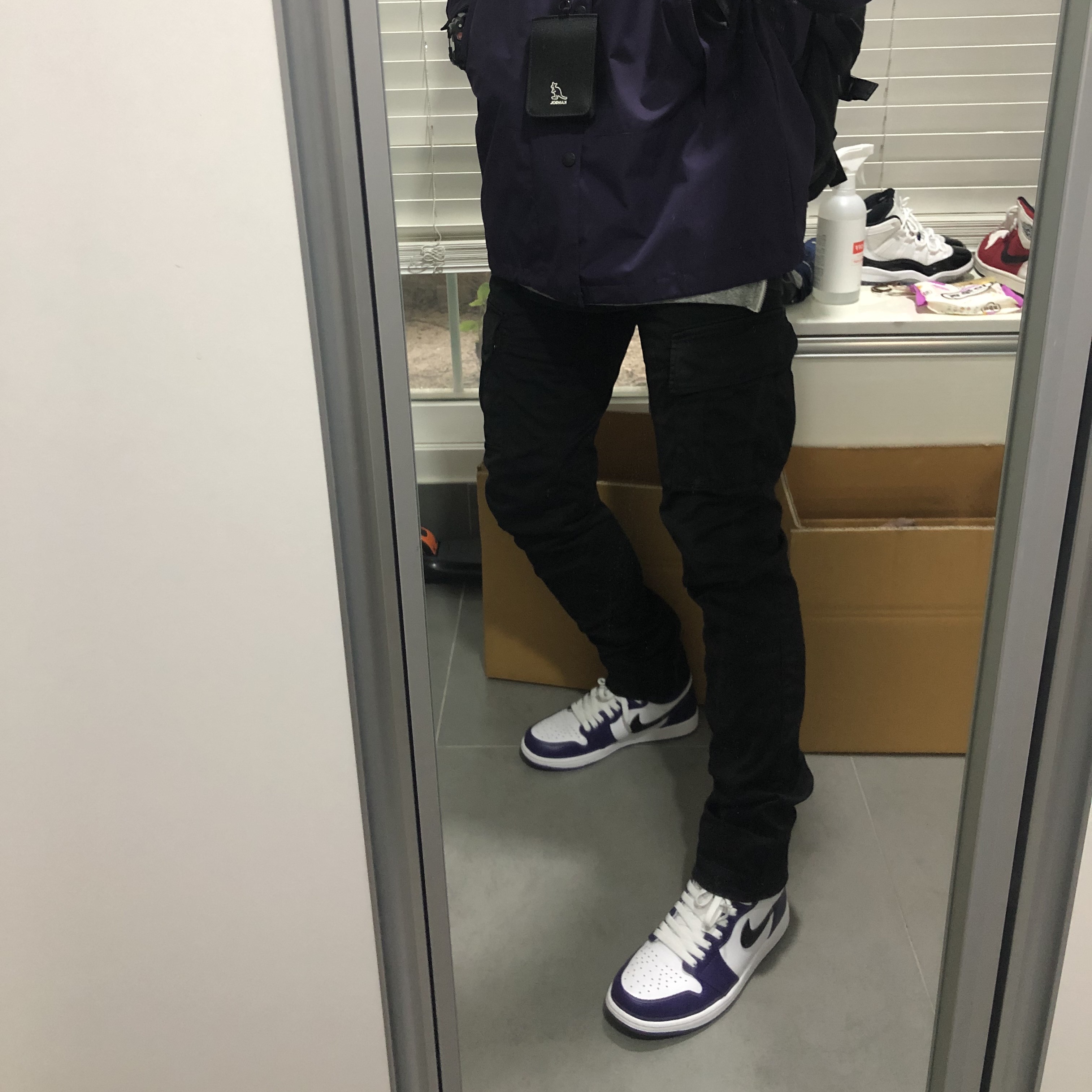 Jordan 1 Retro High OG Court Purple 2020 착용 스타일
