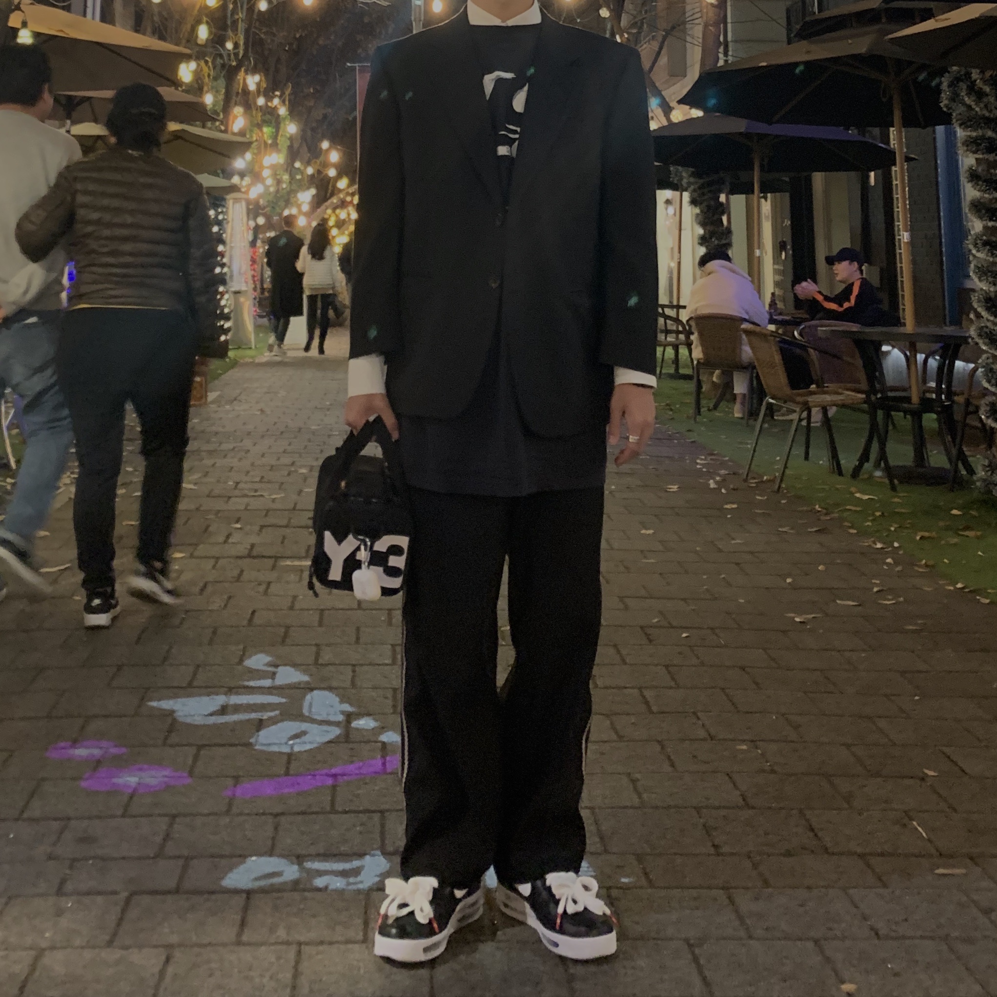 Nike x Peaceminusone Air Force 1 Low Para-Noise 착용 스타일 - 3
