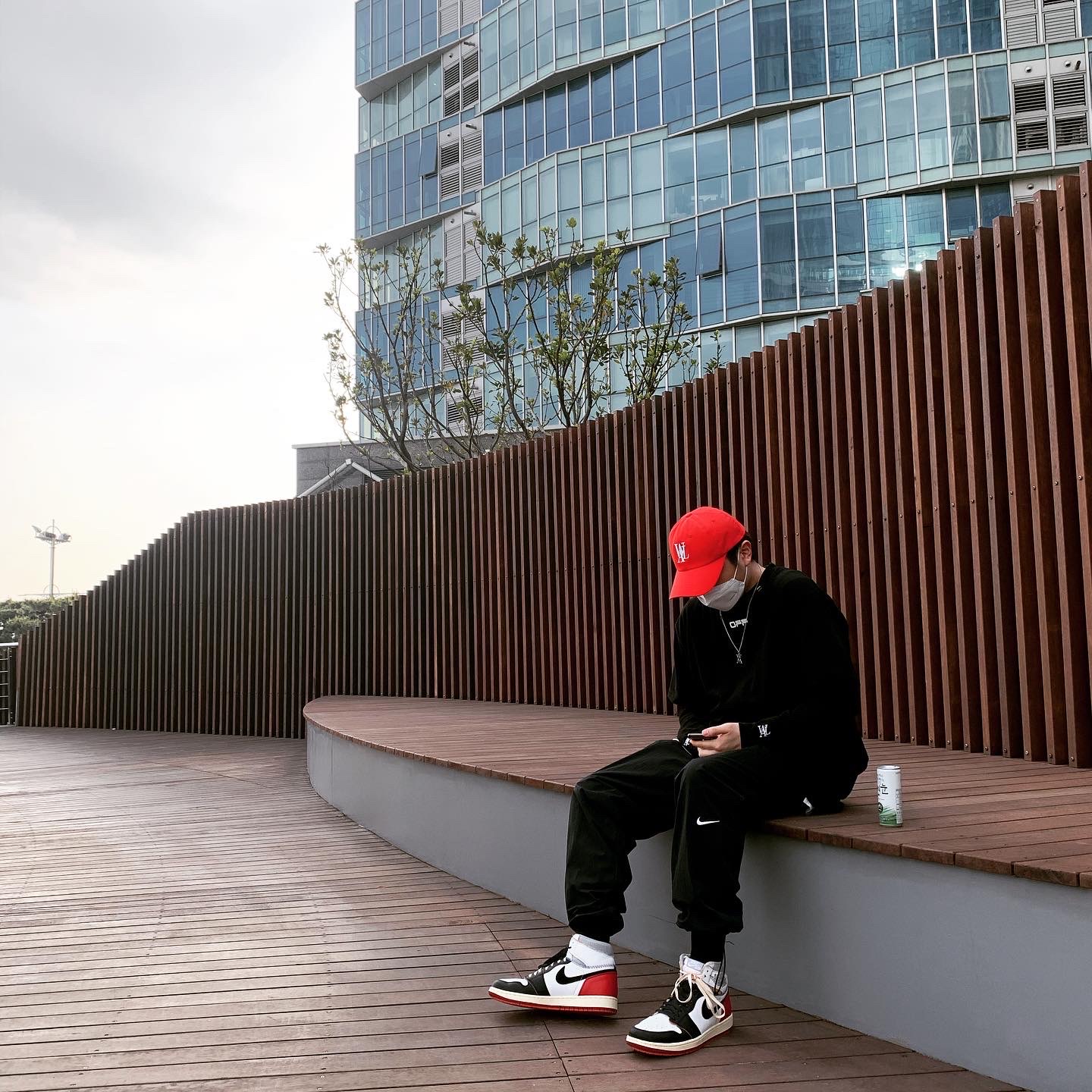 Jordan 1 x Union Retro High Black Toe, Jordan 1 Retro High OG Chicago 2015 착용 스타일 - 2