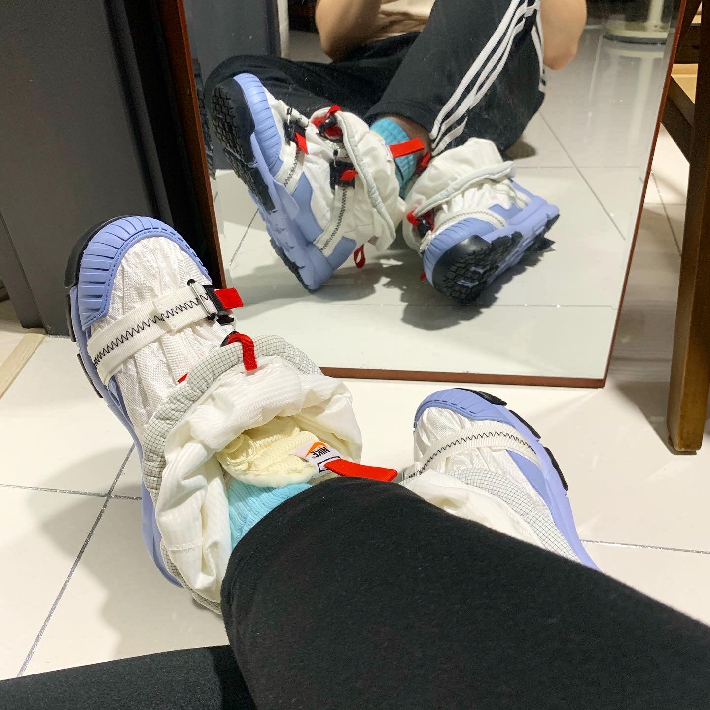 Nike x Tom Sachs Mars Yard Overshoe 3.0 착용 스타일