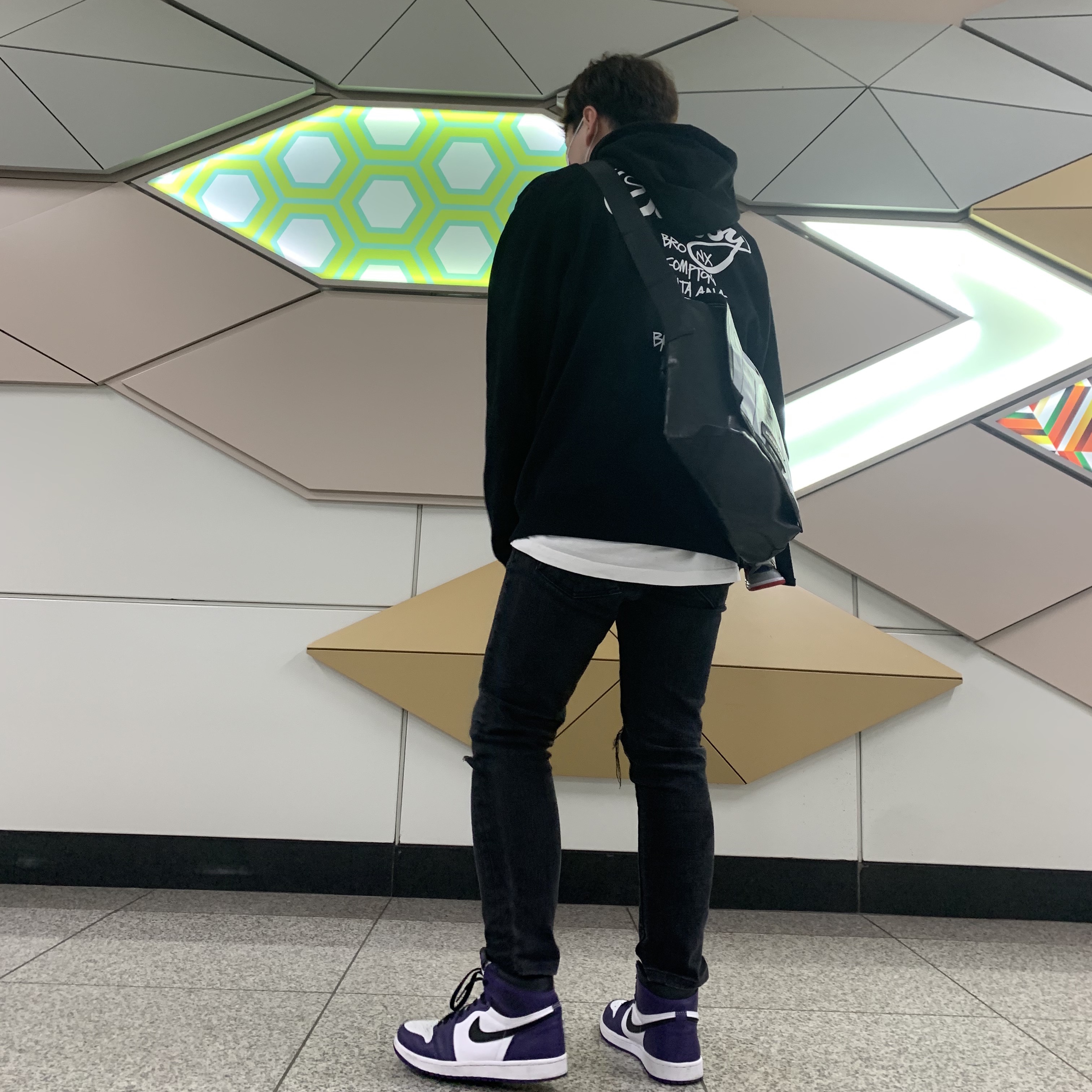Jordan 1 Retro High OG Court Purple 2020 착용 스타일