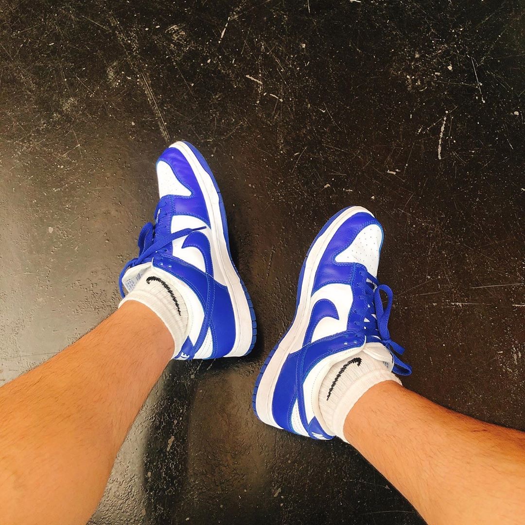 Nike Dunk Low SP Kentucky 2020 착용 스타일 - 4