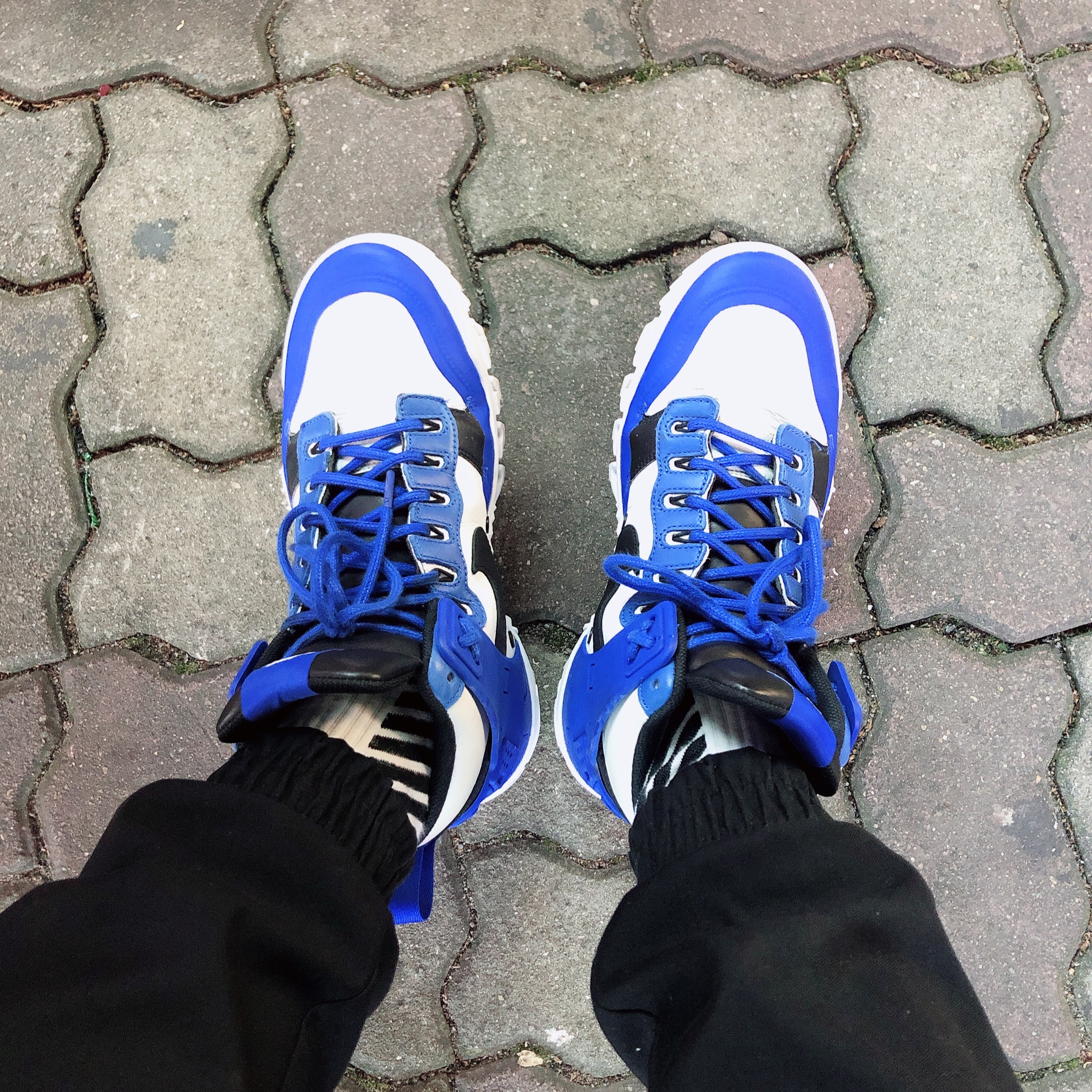 Nike x Undercover SFB Jungle Dunk White 착용 스타일 - 2