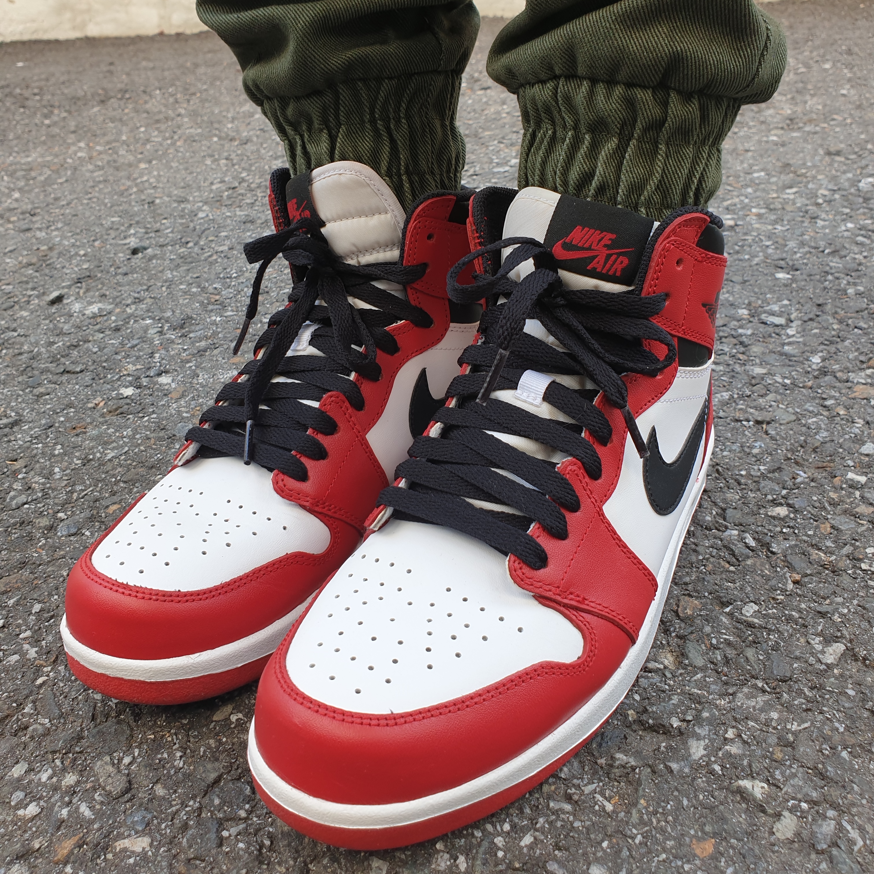 Jordan 1.5 Retro Chicago 2015, (GS) Jordan 1.5 Retro Chicago 2015 착용 스타일