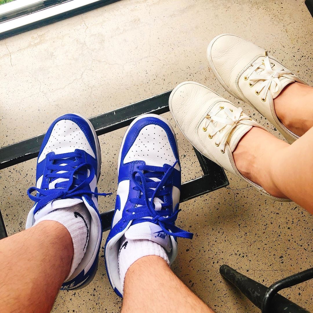 Nike Dunk Low SP Kentucky 2020 착용 스타일 - 2