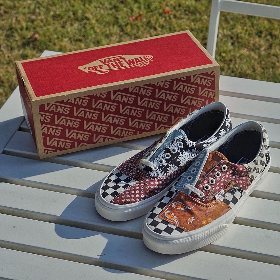 Vans Era Tiger Patchwork 착용 스타일