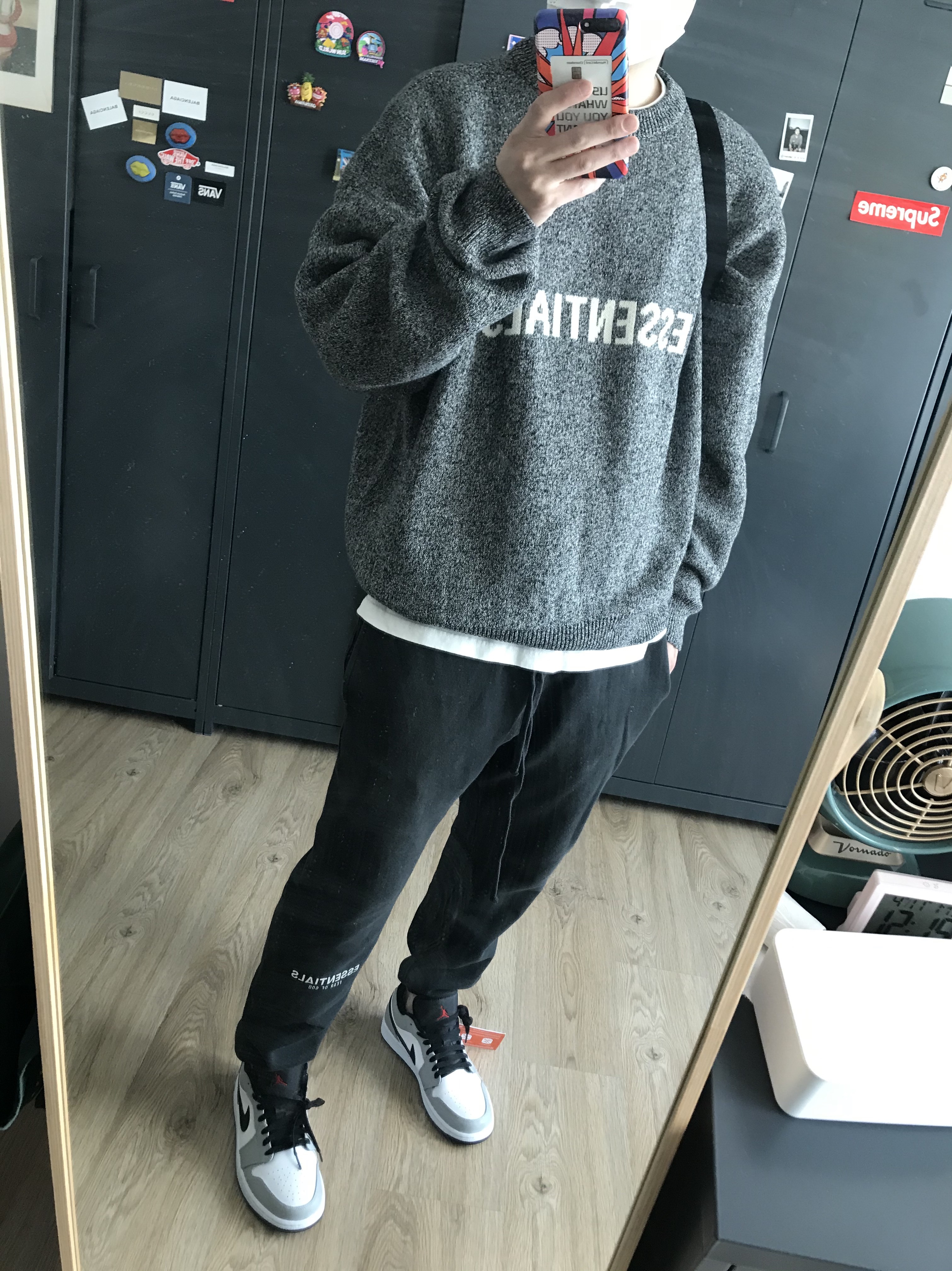 Jordan 1 Low Light Smoke Grey 착용 스타일