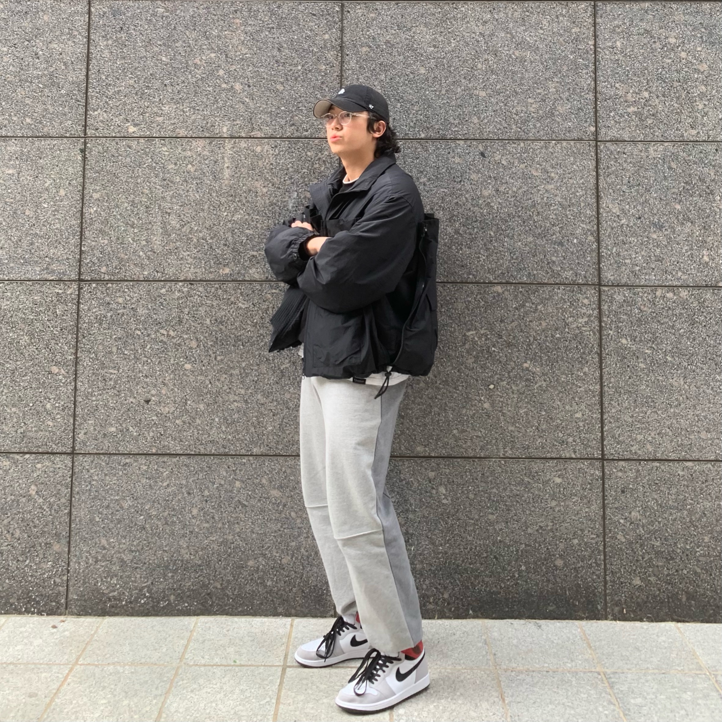 Jordan 1 Retro High OG Light Smoke Grey 착용 스타일