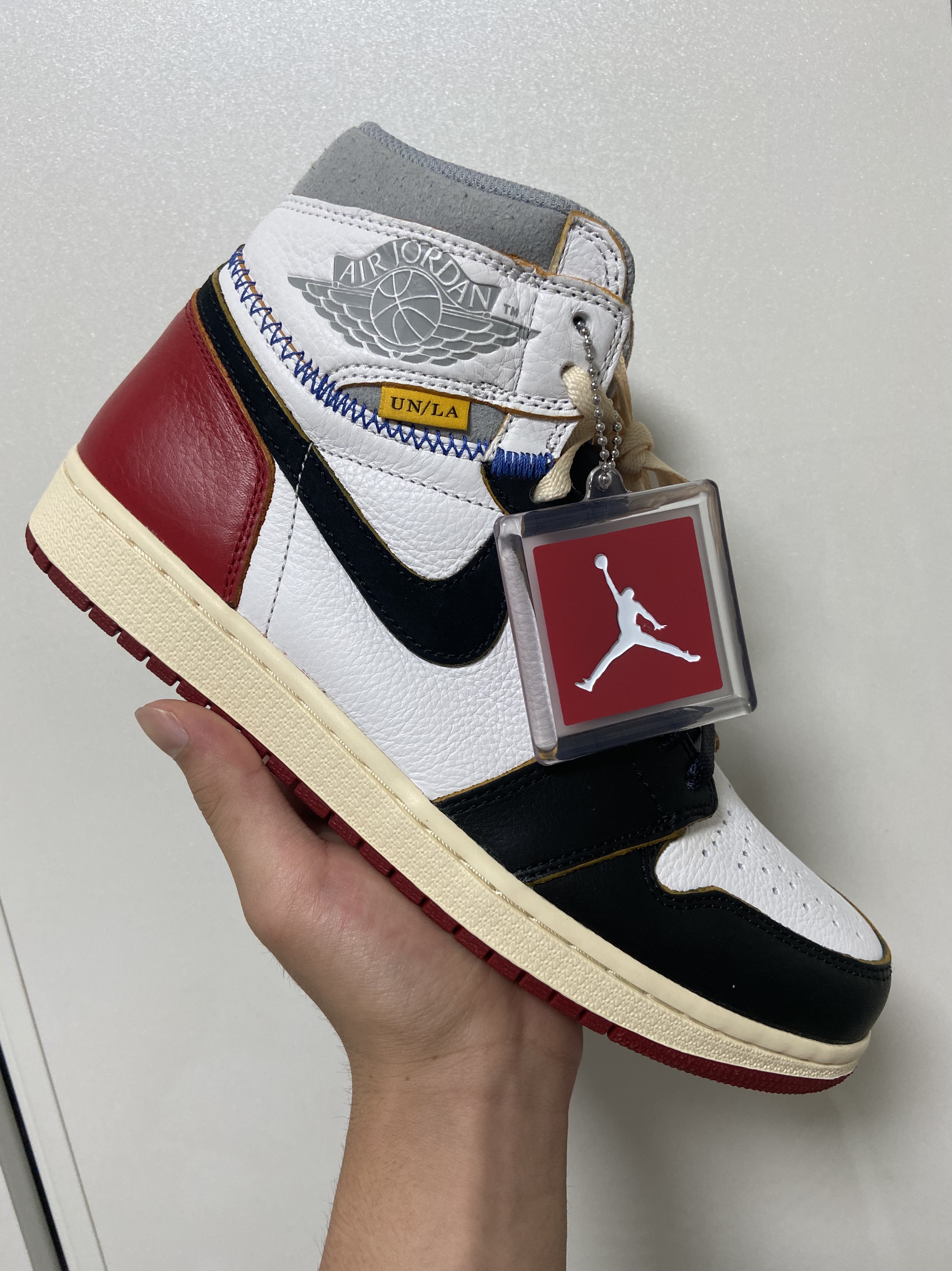 Jordan 1 x Union Retro High Black Toe 착용 스타일 - 2