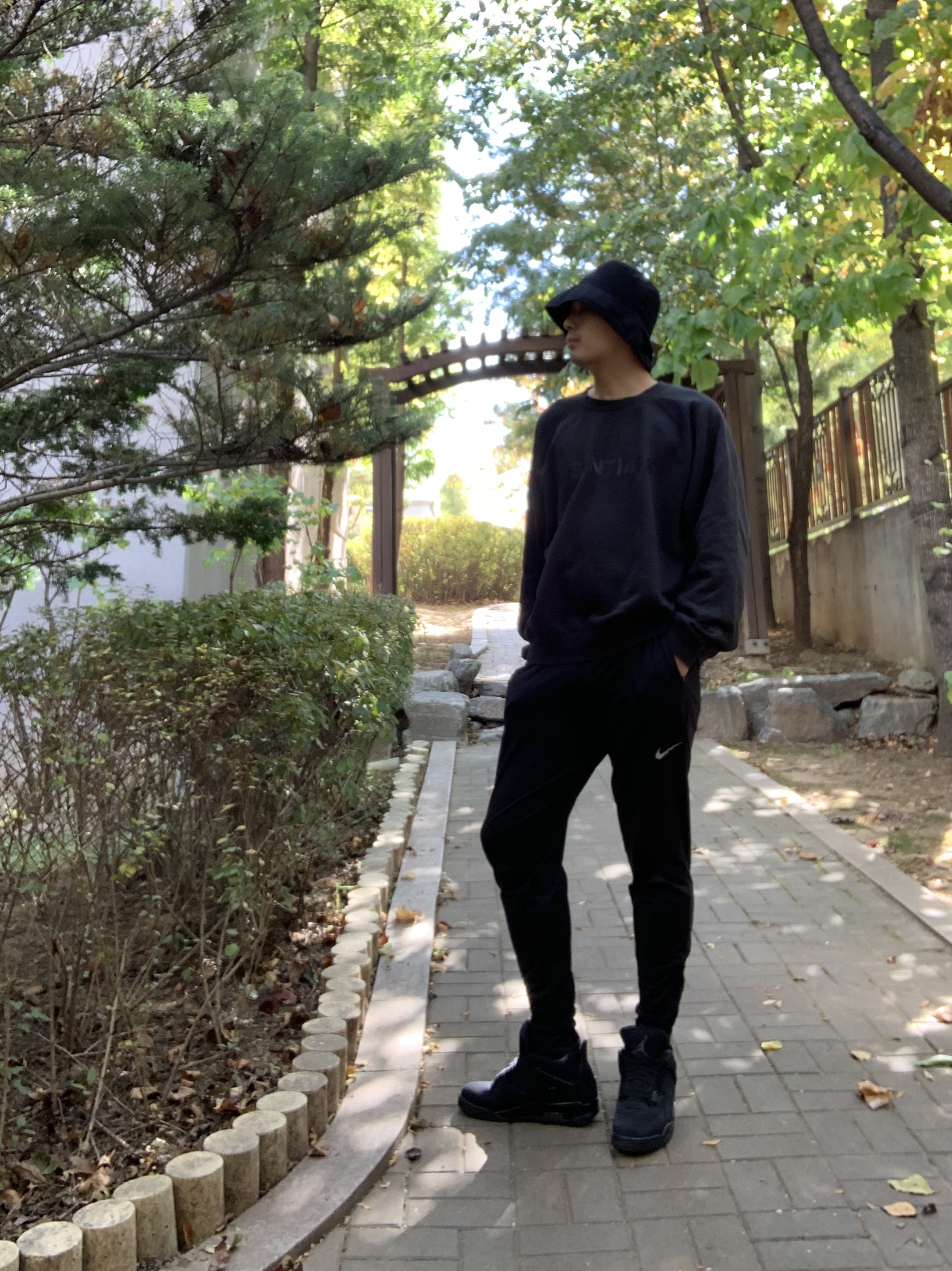 Jordan 4 Retro Black Cat 2020 착용 스타일