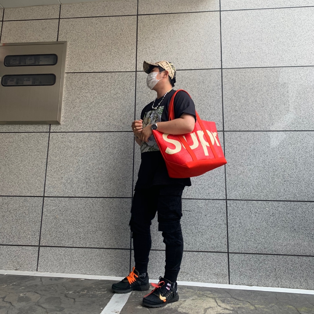 Nike x Off-White Air Presto Black 착용 스타일