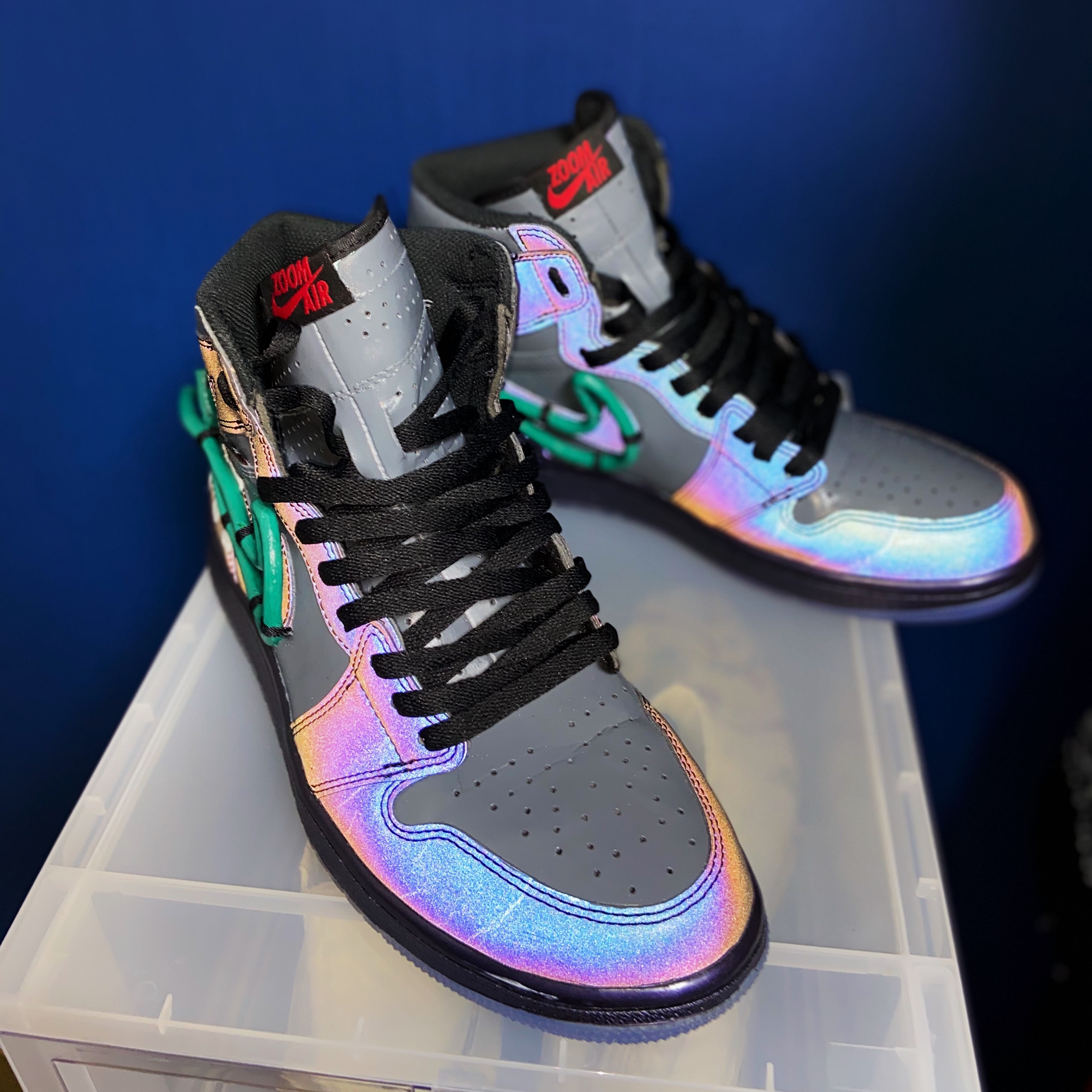 Jordan 1 Retro High Fearless Zoom 착용 스타일 - 4