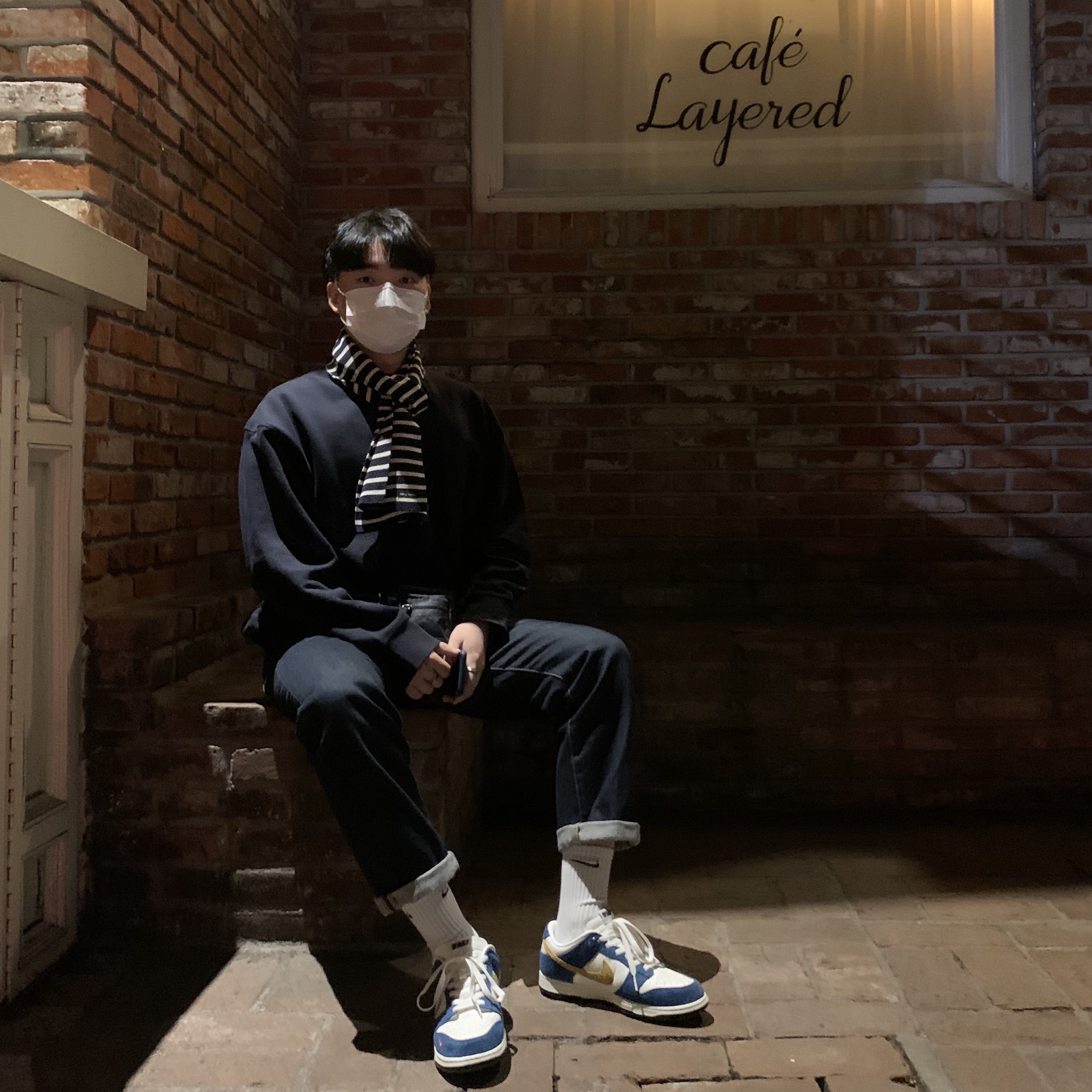 Nike x Kasina Dunk Low 80's Bus 착용 스타일