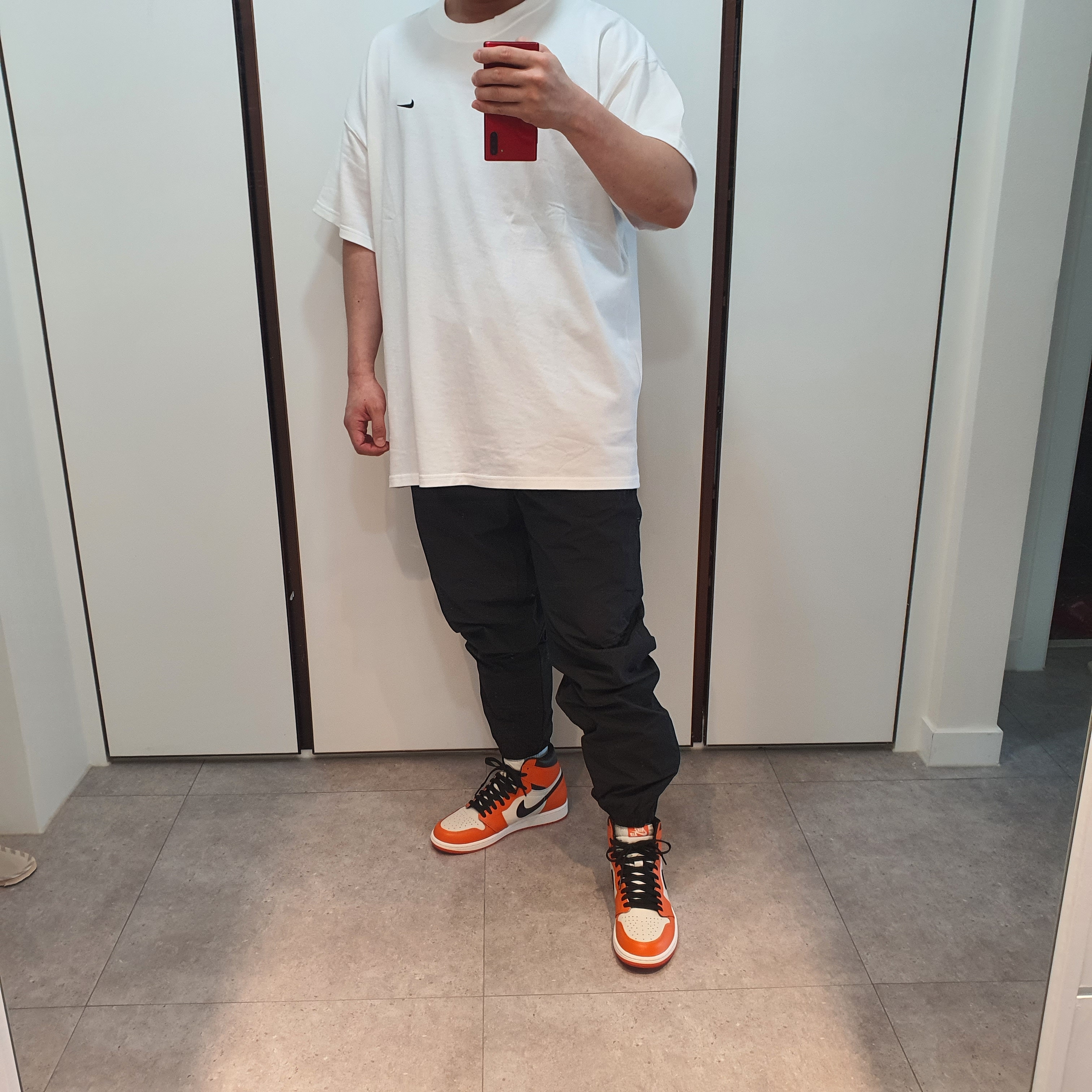 Jordan 1 Retro High OG Reverse Shattered Backboard 착용 스타일 - 2
