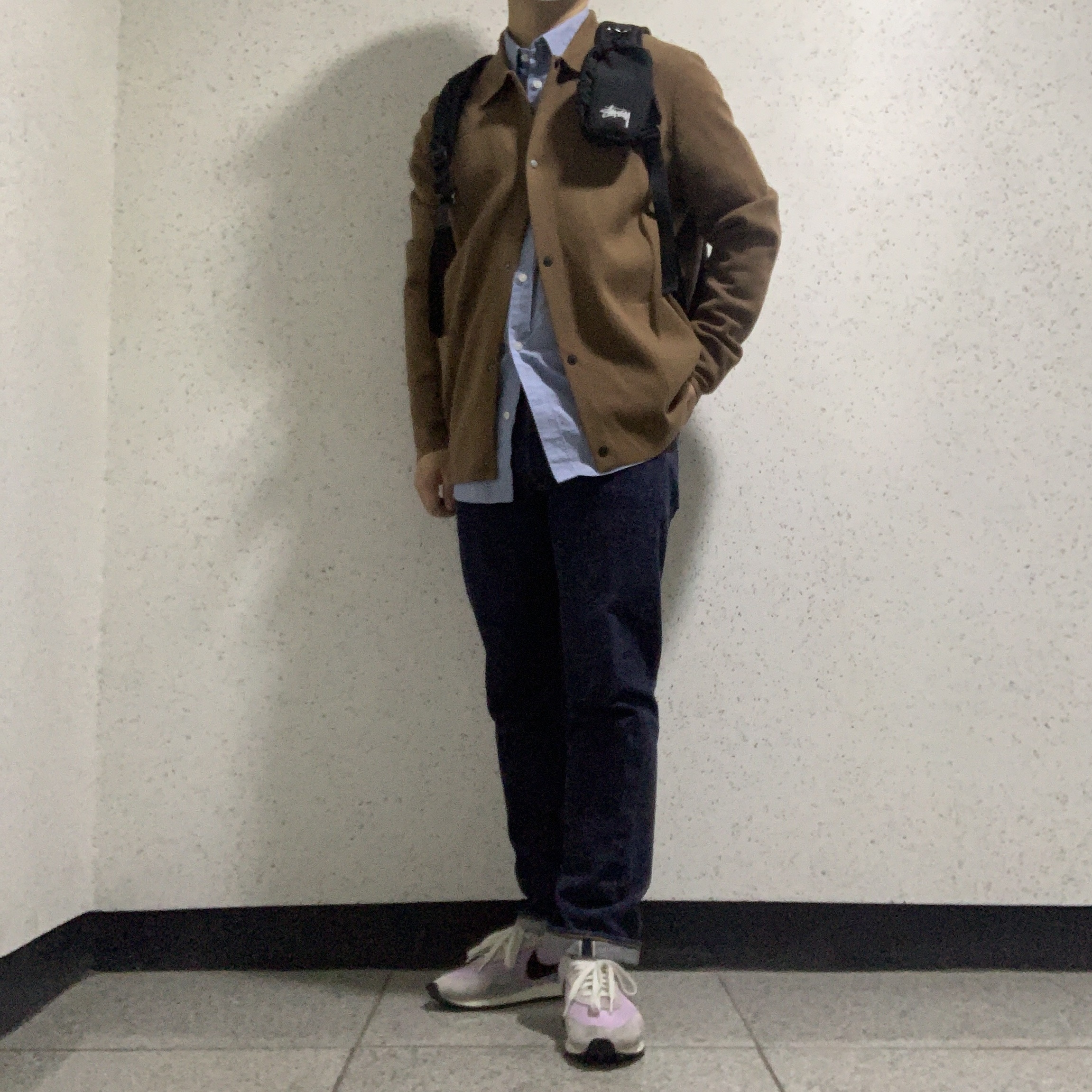 Nike Daybreak SP Lavender Mist 착용 스타일