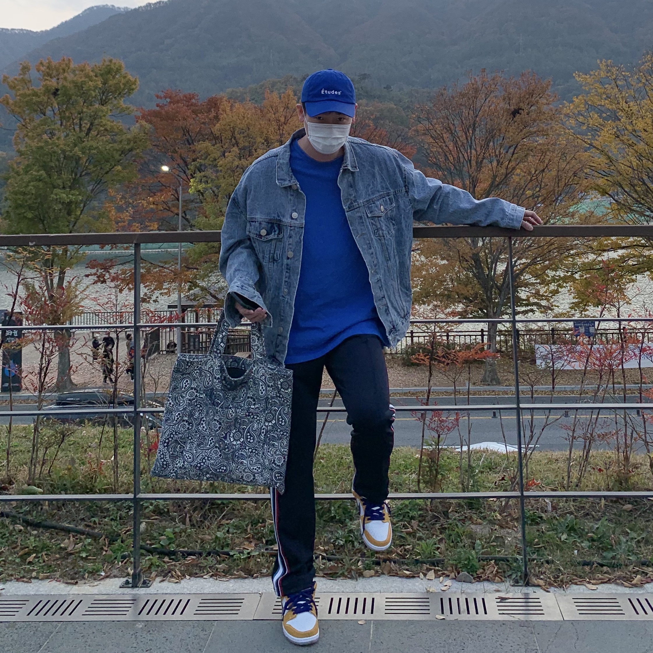 Nike SB Dunk Low Laser Orange 착용 스타일