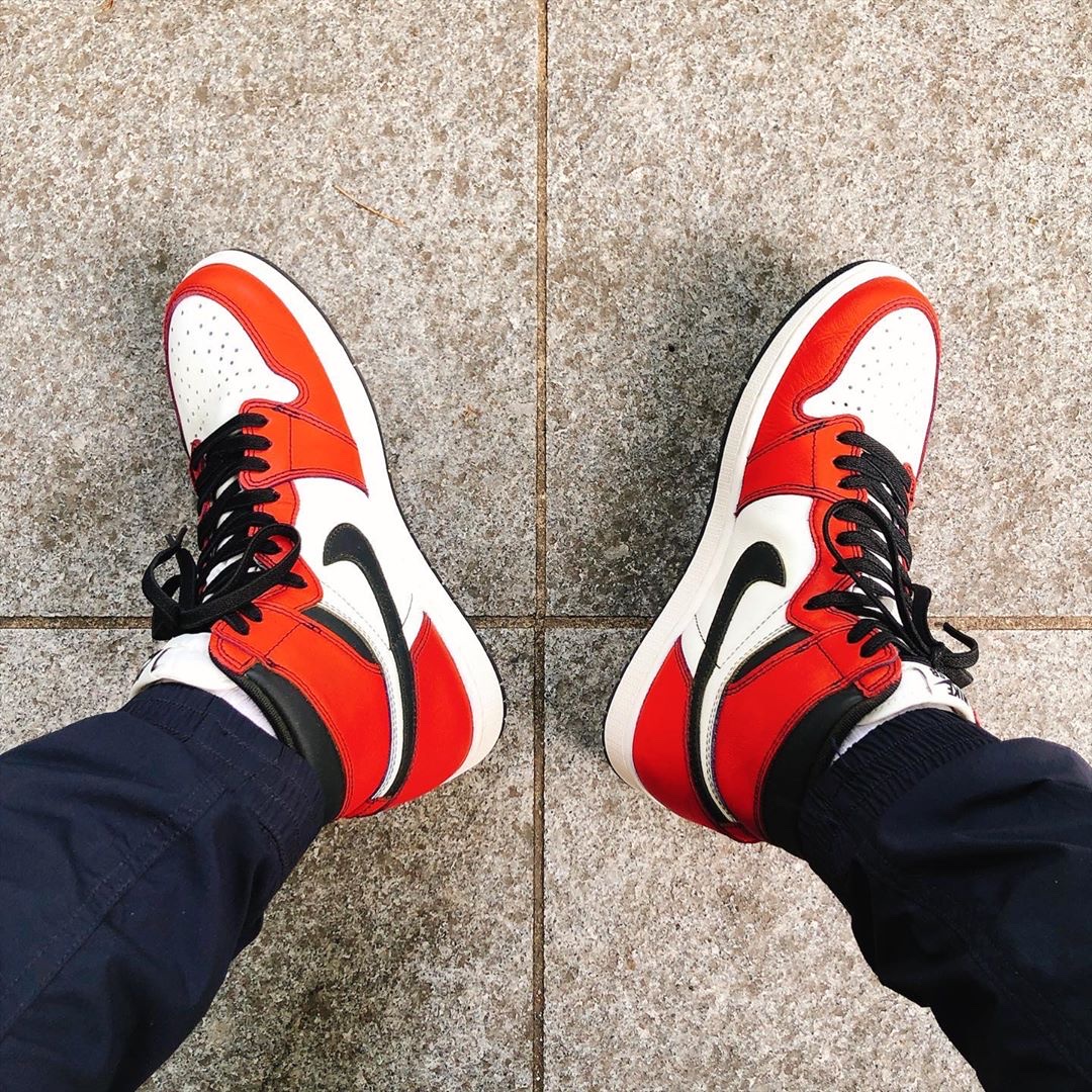 Jordan 1 Retro High OG Defiant SB LA to Chicago 착용 스타일 - 2