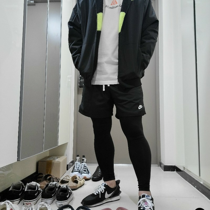 Nike x Undercover Daybreak Black 착용 스타일 - 1
