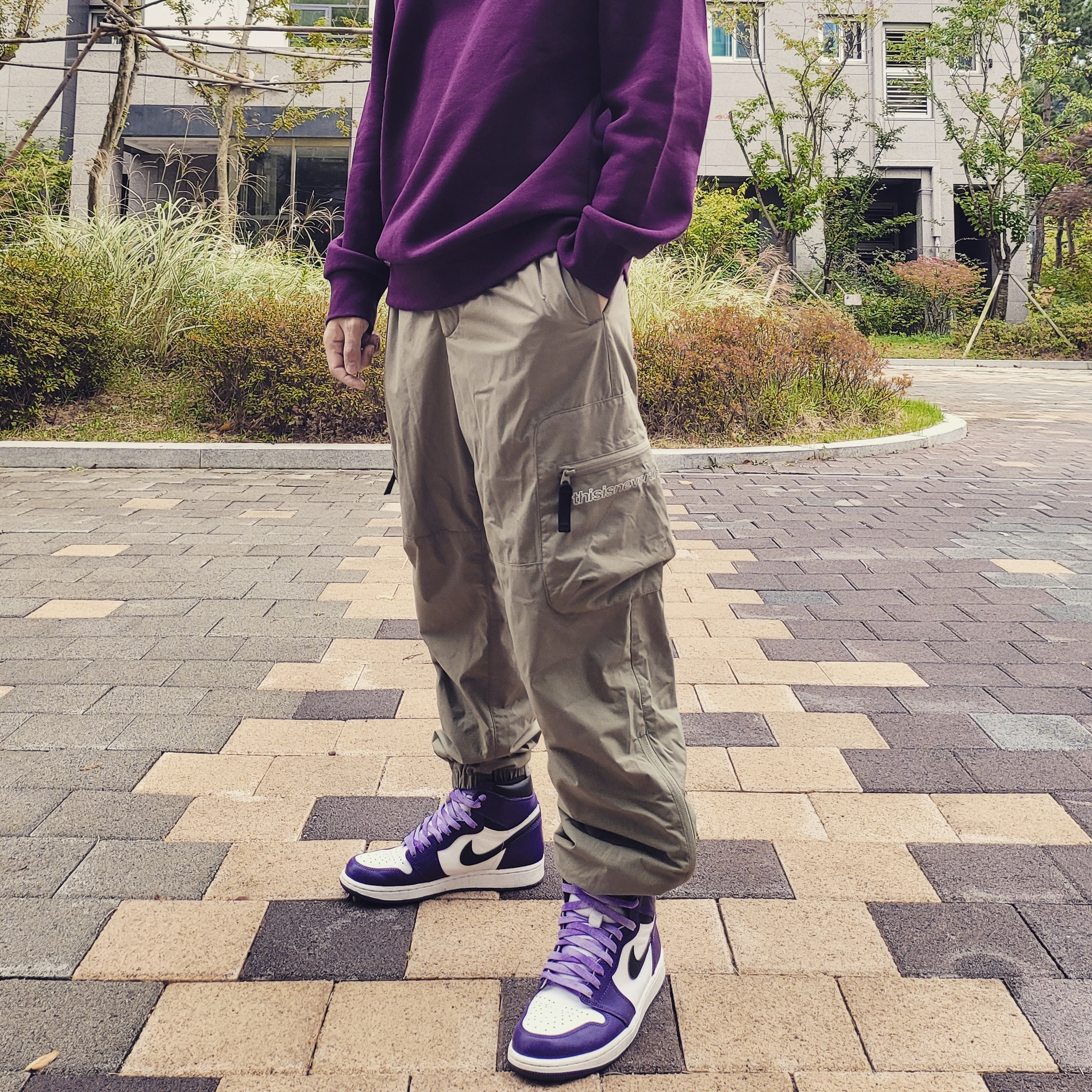 Jordan 1 Retro High OG Court Purple 2020 착용 스타일