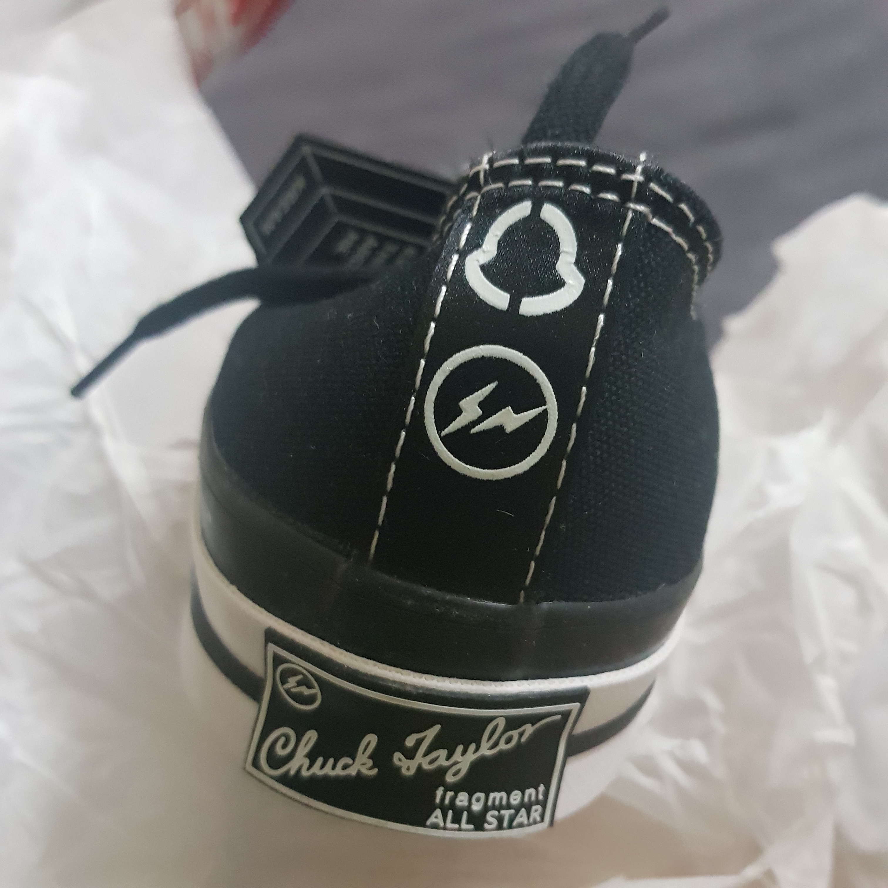 Converse x Moncler x Fragment Chuck 70 Ox Black 착용 스타일
