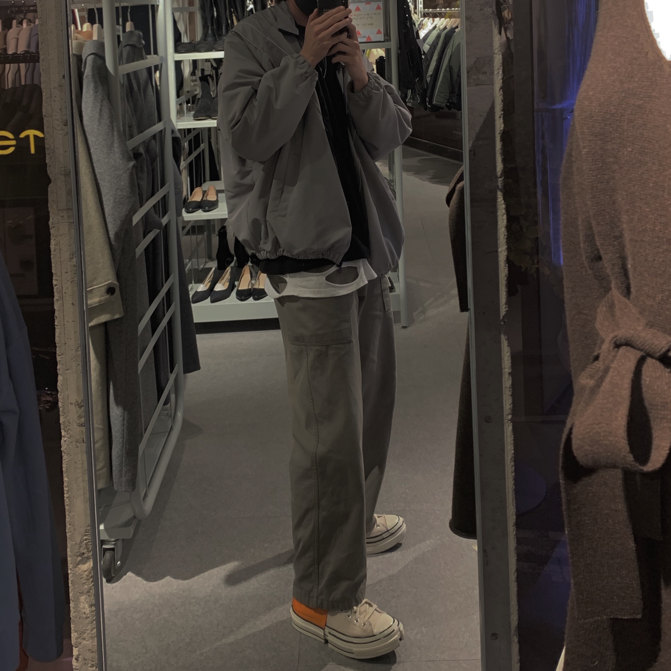 Converse x Feng Chen Wang Chuck 70 2-in-1 Persimmon Orange 착용 스타일
