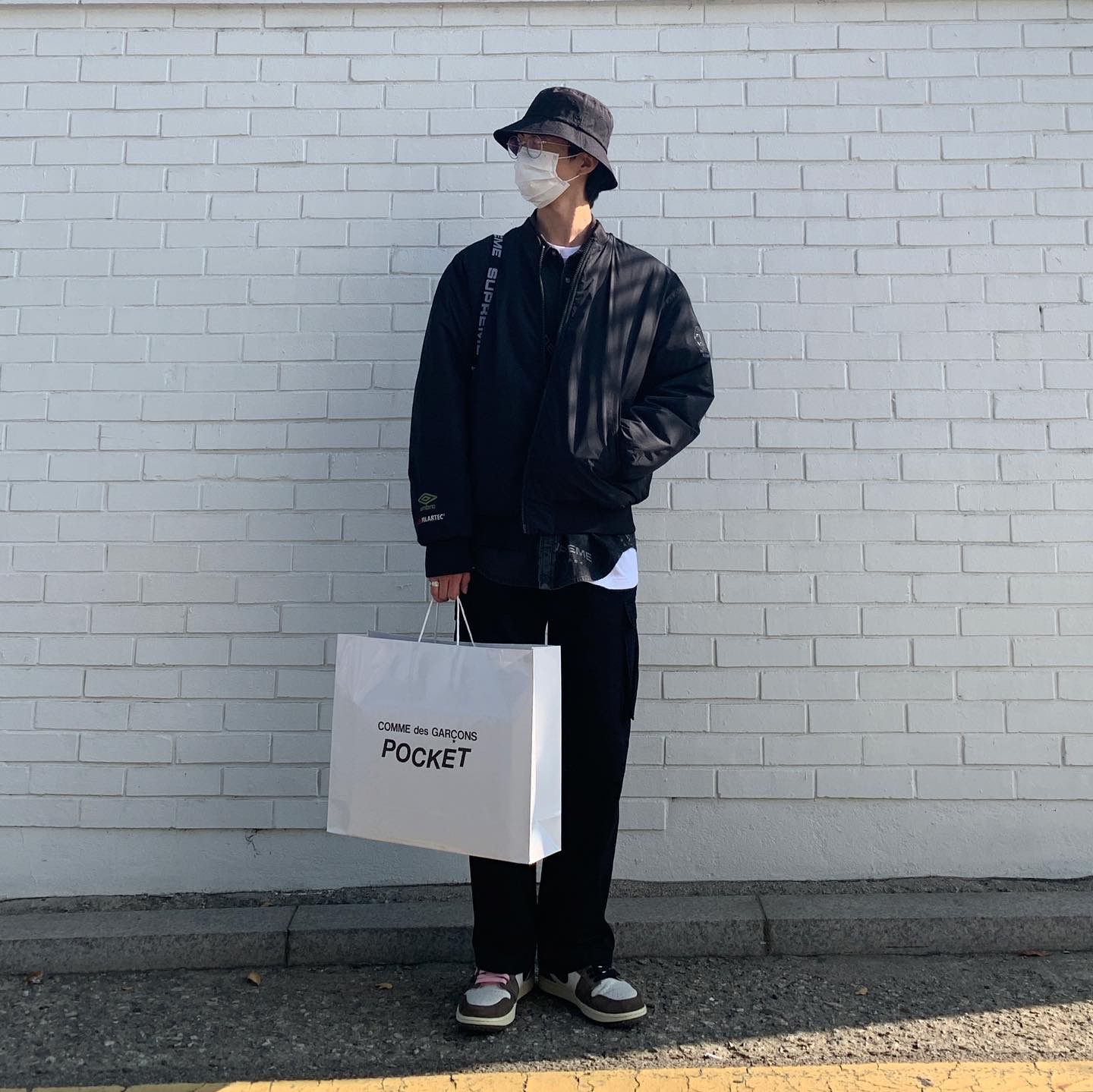 Jordan 1 x Travis Scott Retro High OG SP Mocha 착용 스타일