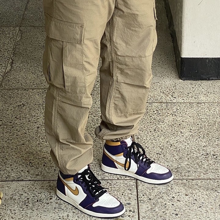 Jordan 1 Retro High OG Defiant SB LA to Chicago 착용 스타일