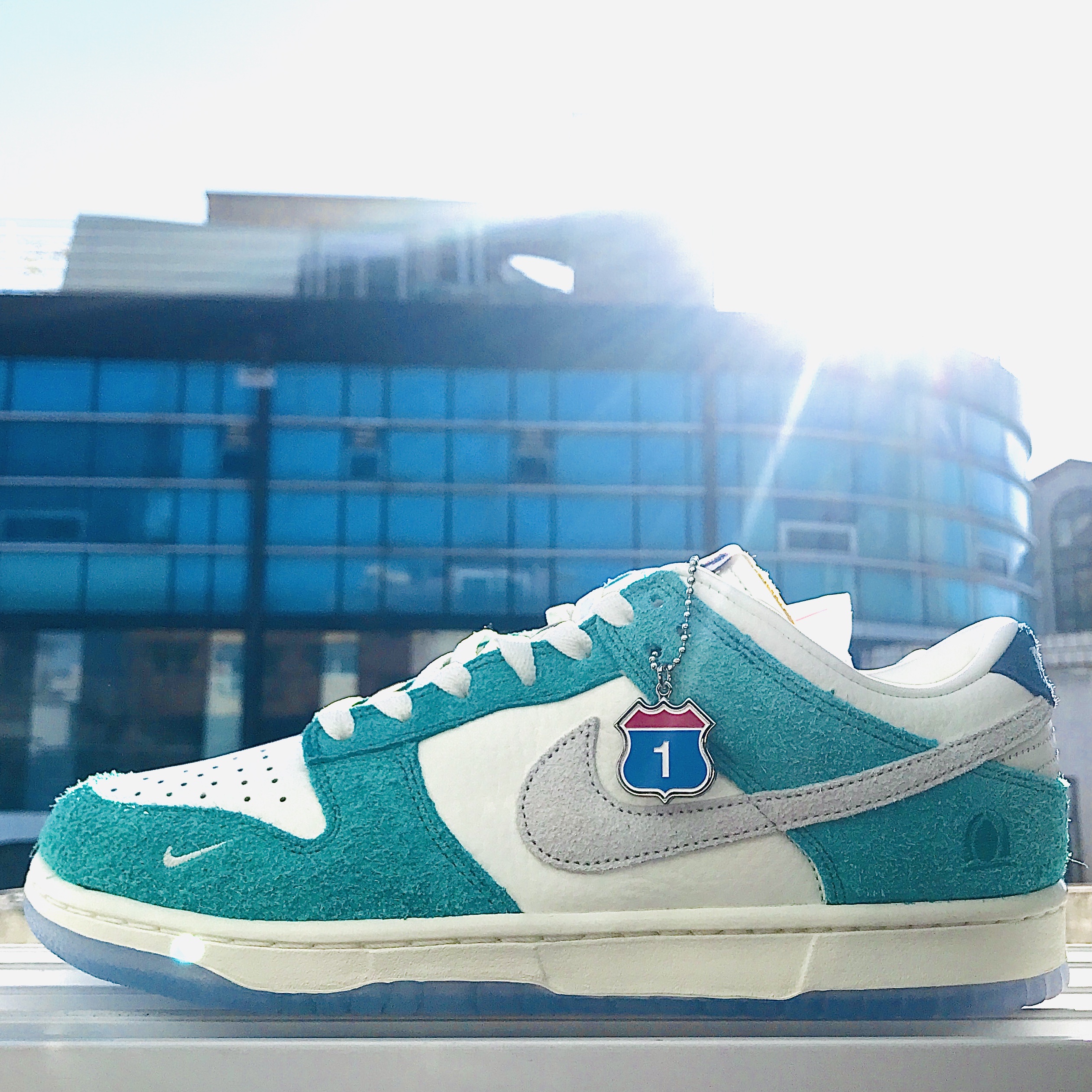 Nike x Kasina Dunk Low Road Sign - Kasina Exclusive 착용 스타일