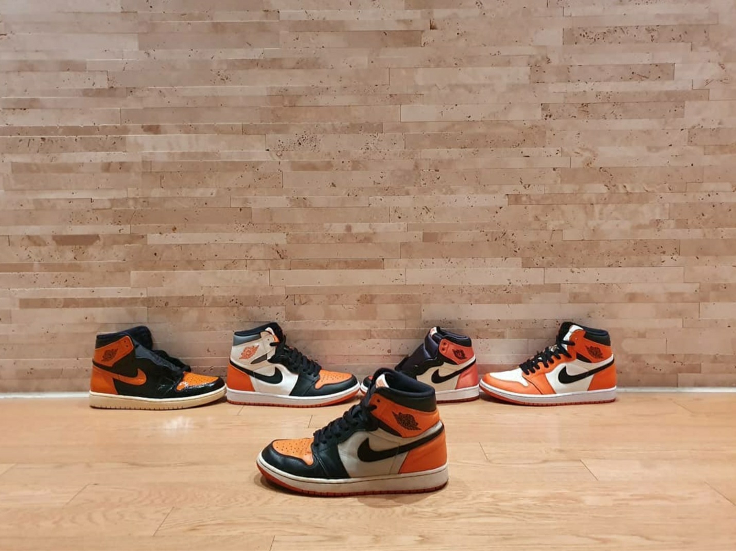 Jordan 1 Retro Shattered Backboard, Jordan 1 Retro High OG Reverse Shattered Backboard 착용 스타일