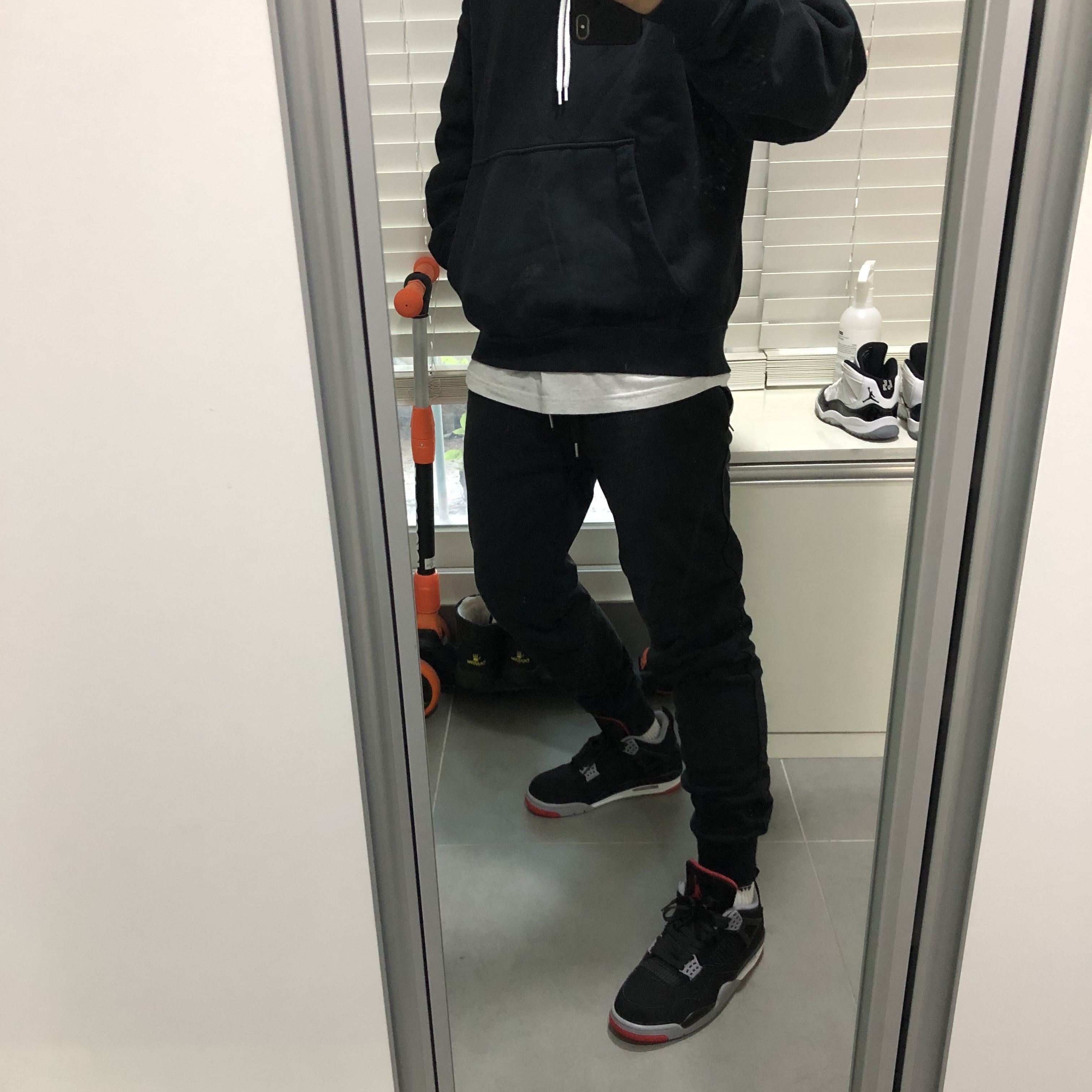 Jordan 4 Retro Bred 2019 착용 스타일
