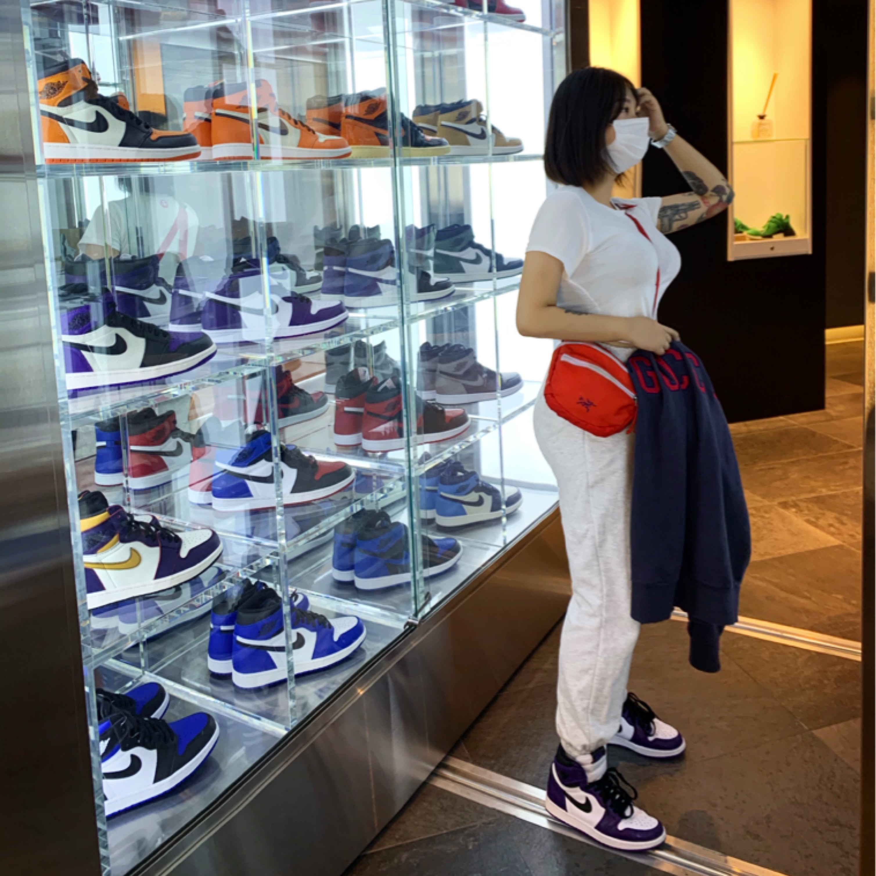 Jordan 1 Retro High OG Court Purple 2020 착용 스타일