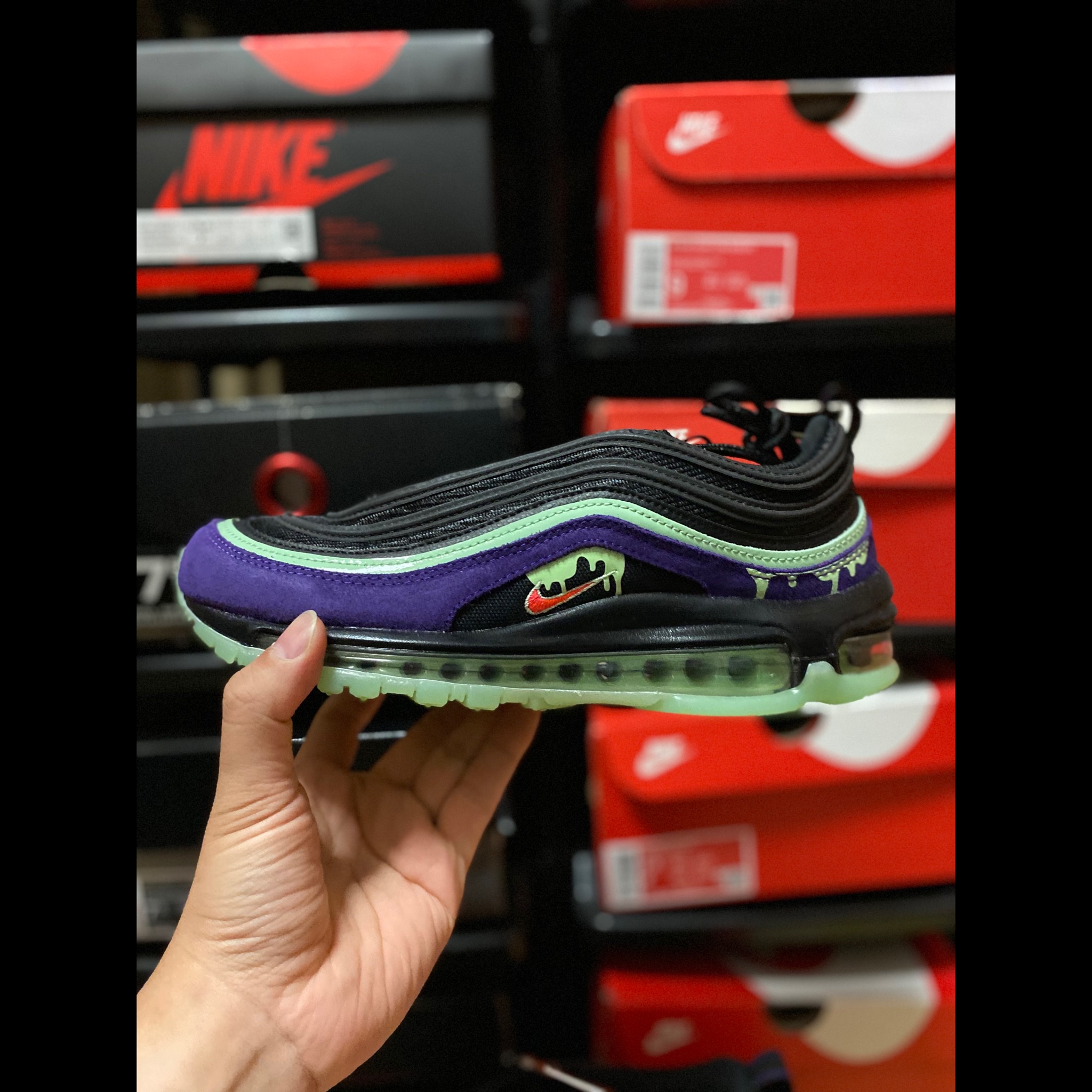 Nike Air Max 97 Halloween 착용 스타일 - 2