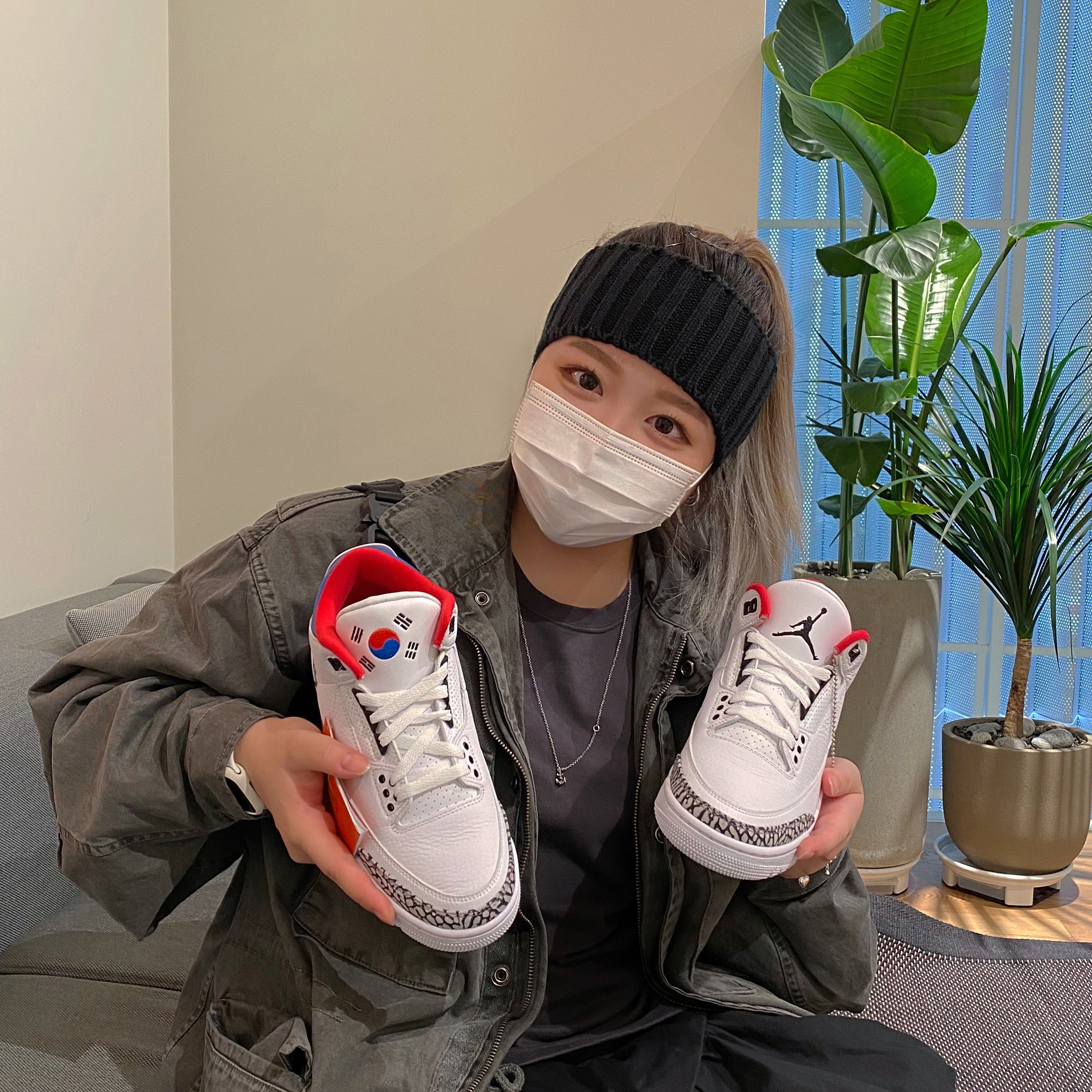 (W) Jordan 3 Retro Seoul 착용 스타일